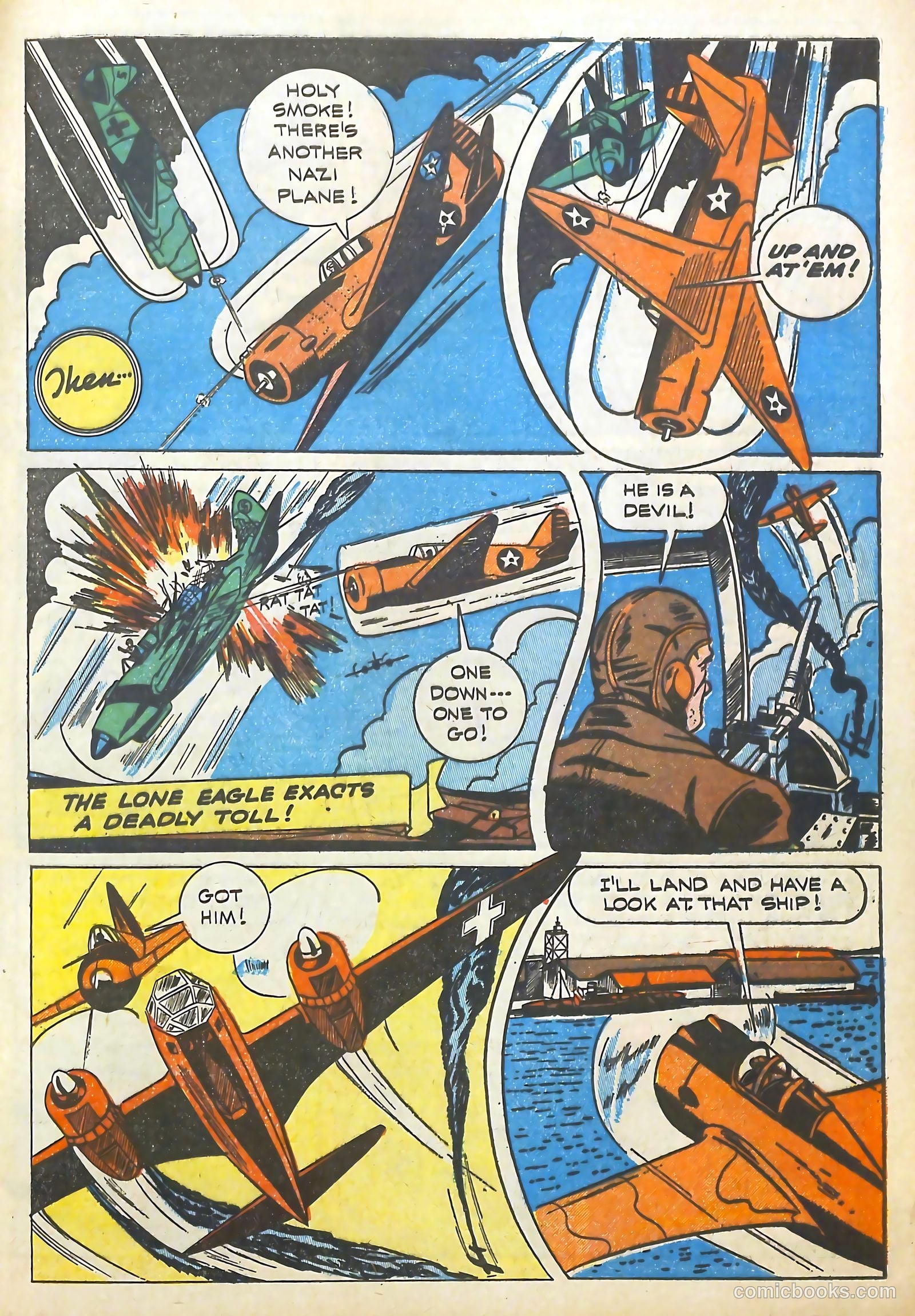 Thrilling Comics #31 (1940) — page 60 of 65