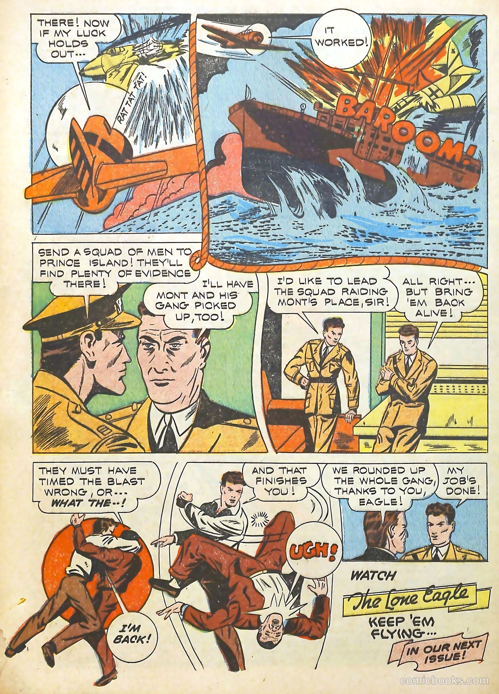 Thrilling Comics #31 (1940) — page 63 of 65