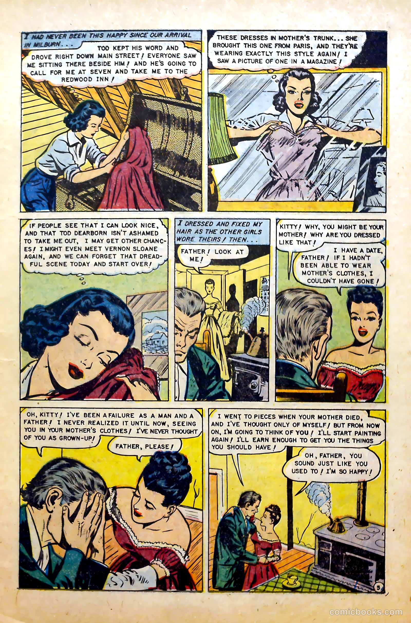 Complete Love Magazine #184 (1951) — page 7 of 36