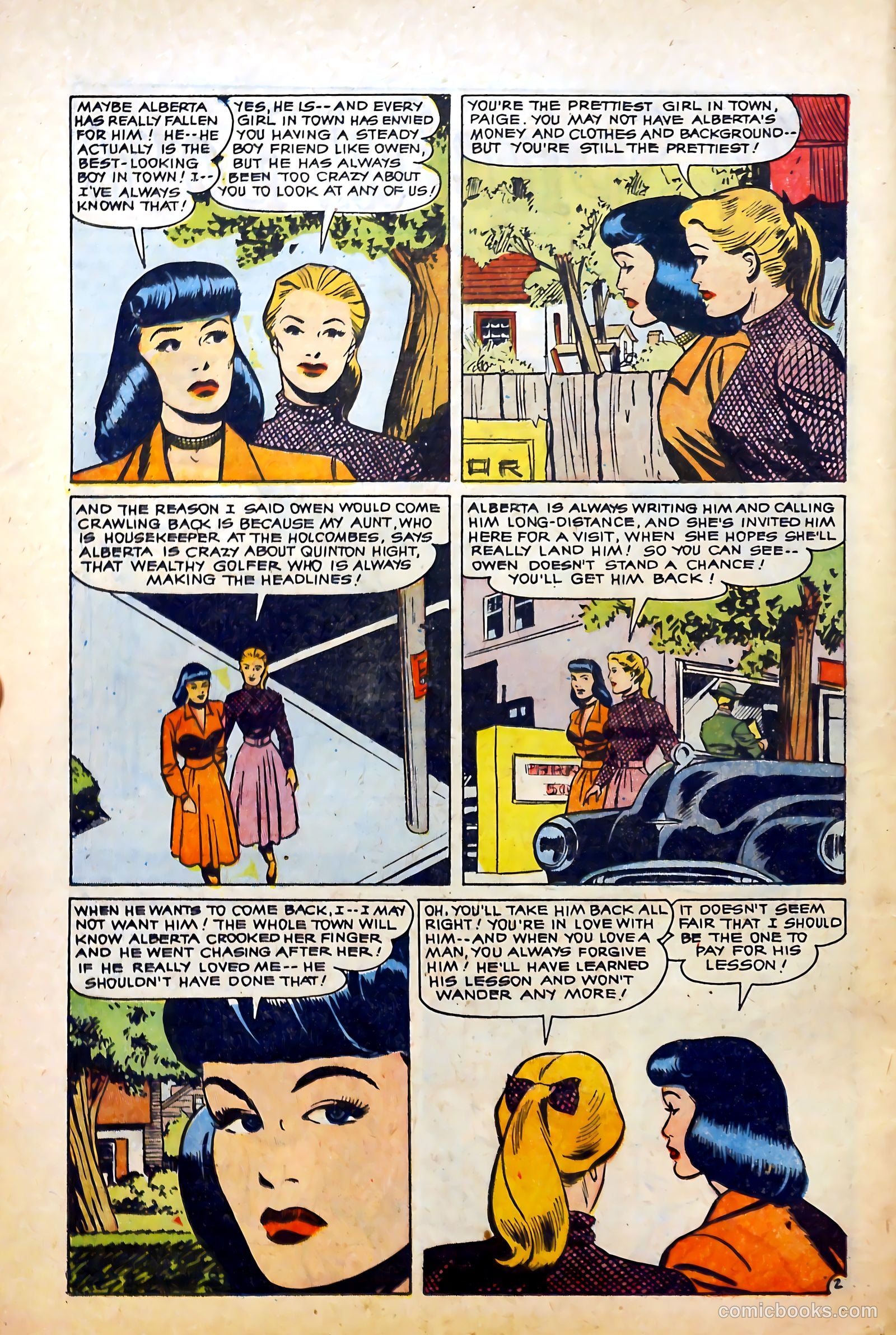 Complete Love Magazine #184 (1951) — page 12 of 36
