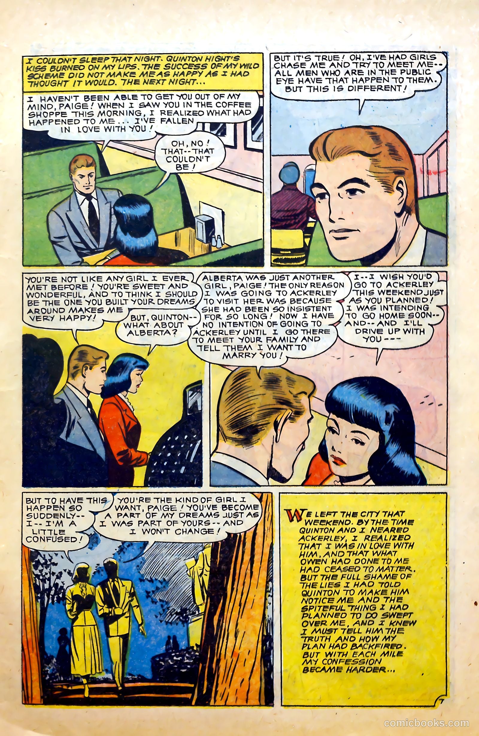 Complete Love Magazine #184 (1951) — page 17 of 36