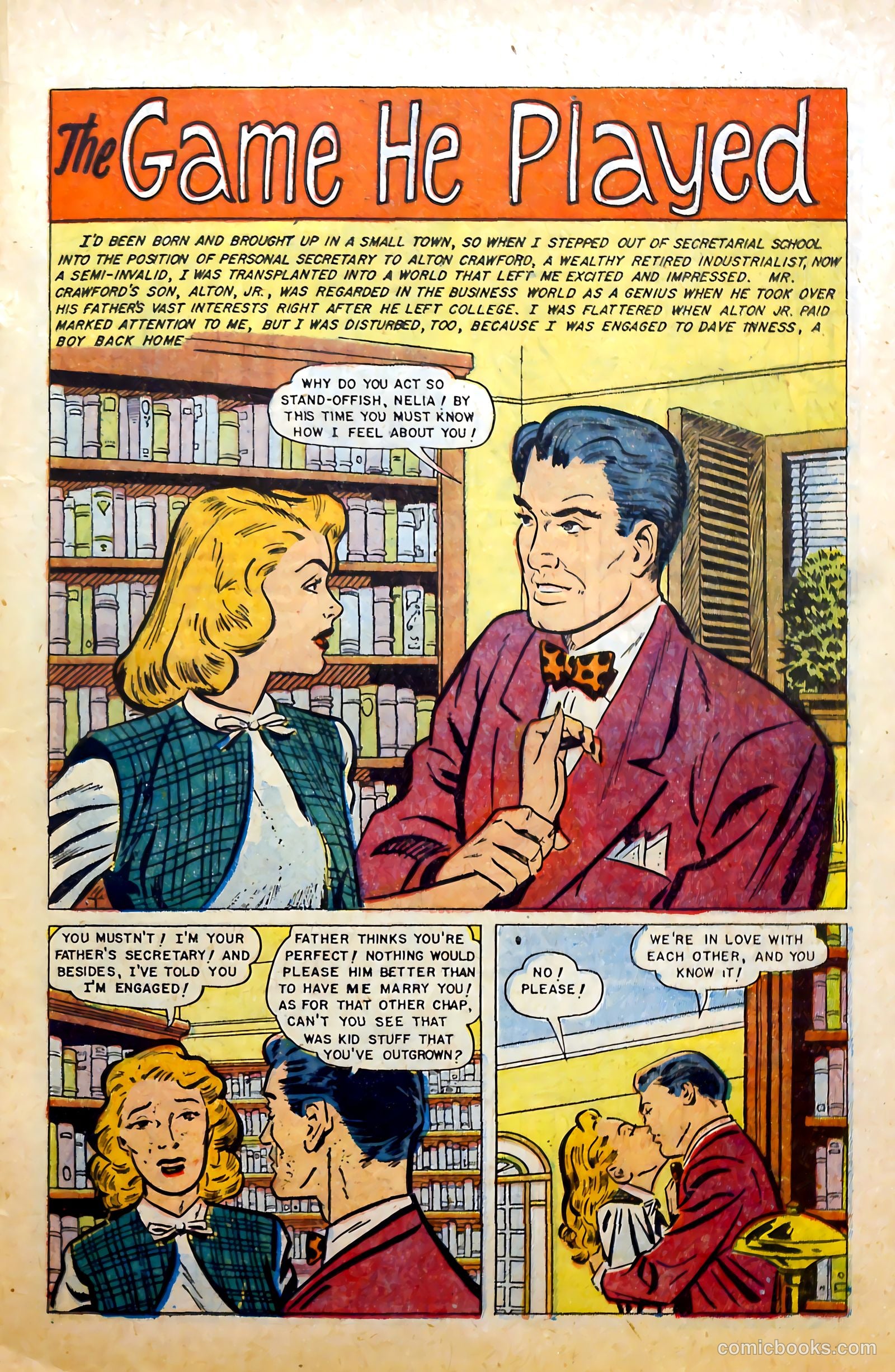 Complete Love Magazine #184 (1951) — page 19 of 36