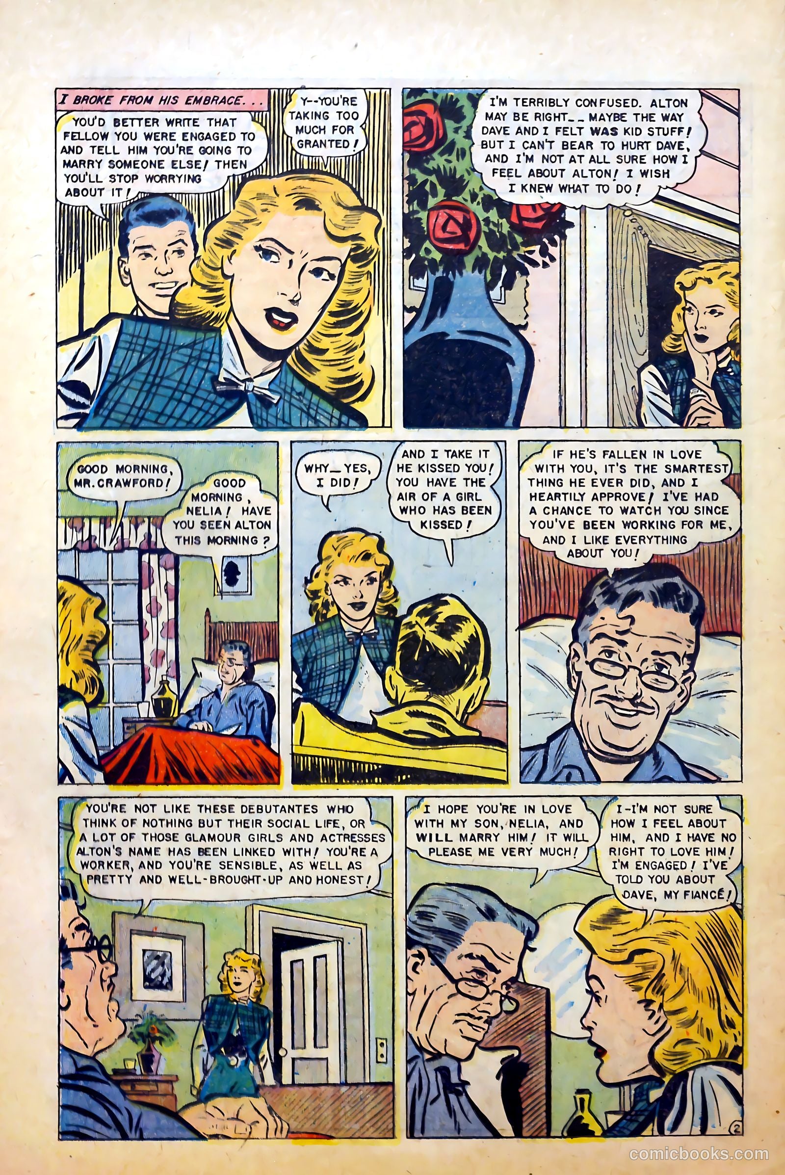Complete Love Magazine #184 (1951) — page 20 of 36
