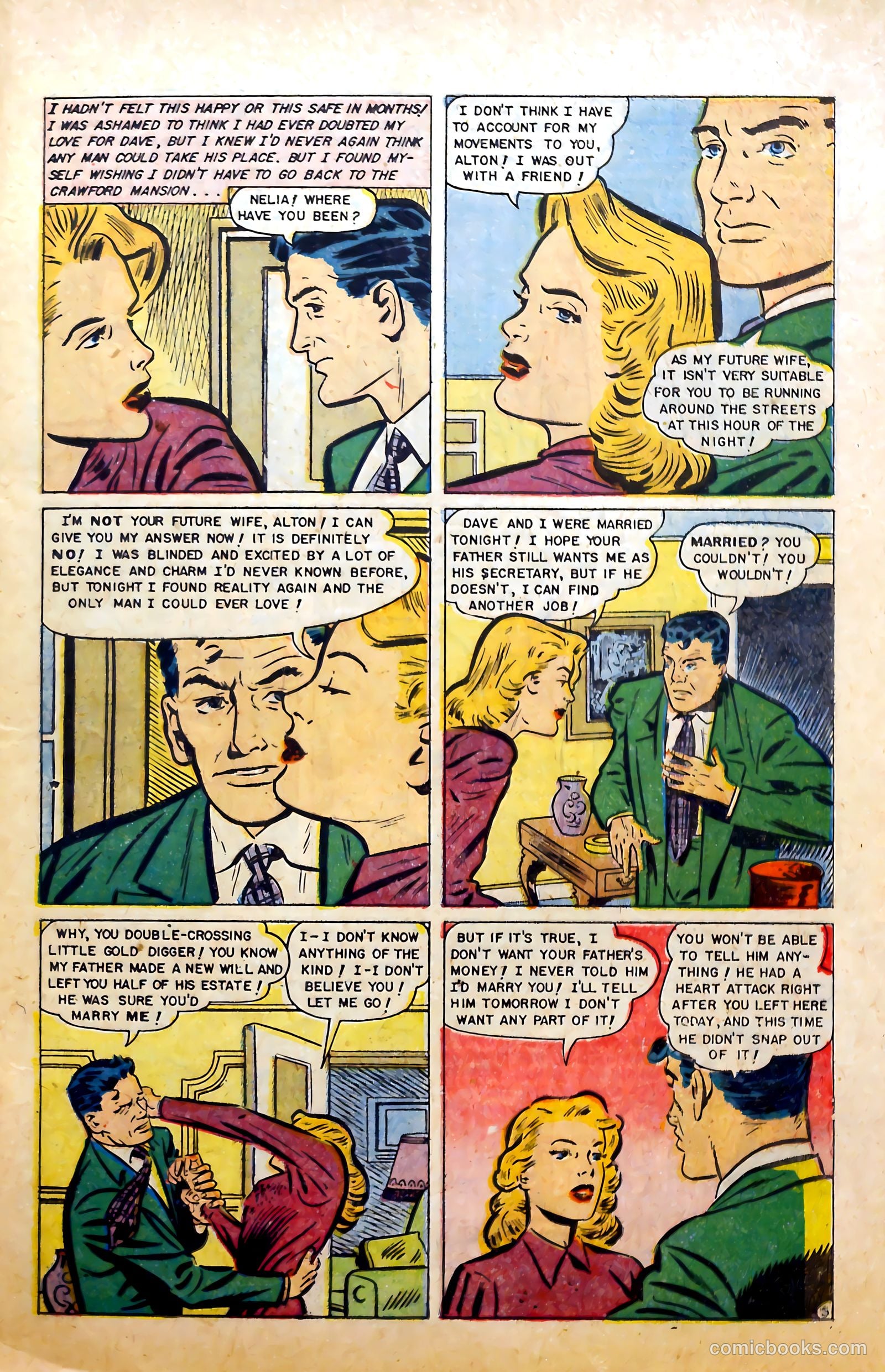 Complete Love Magazine #184 (1951) — page 23 of 36
