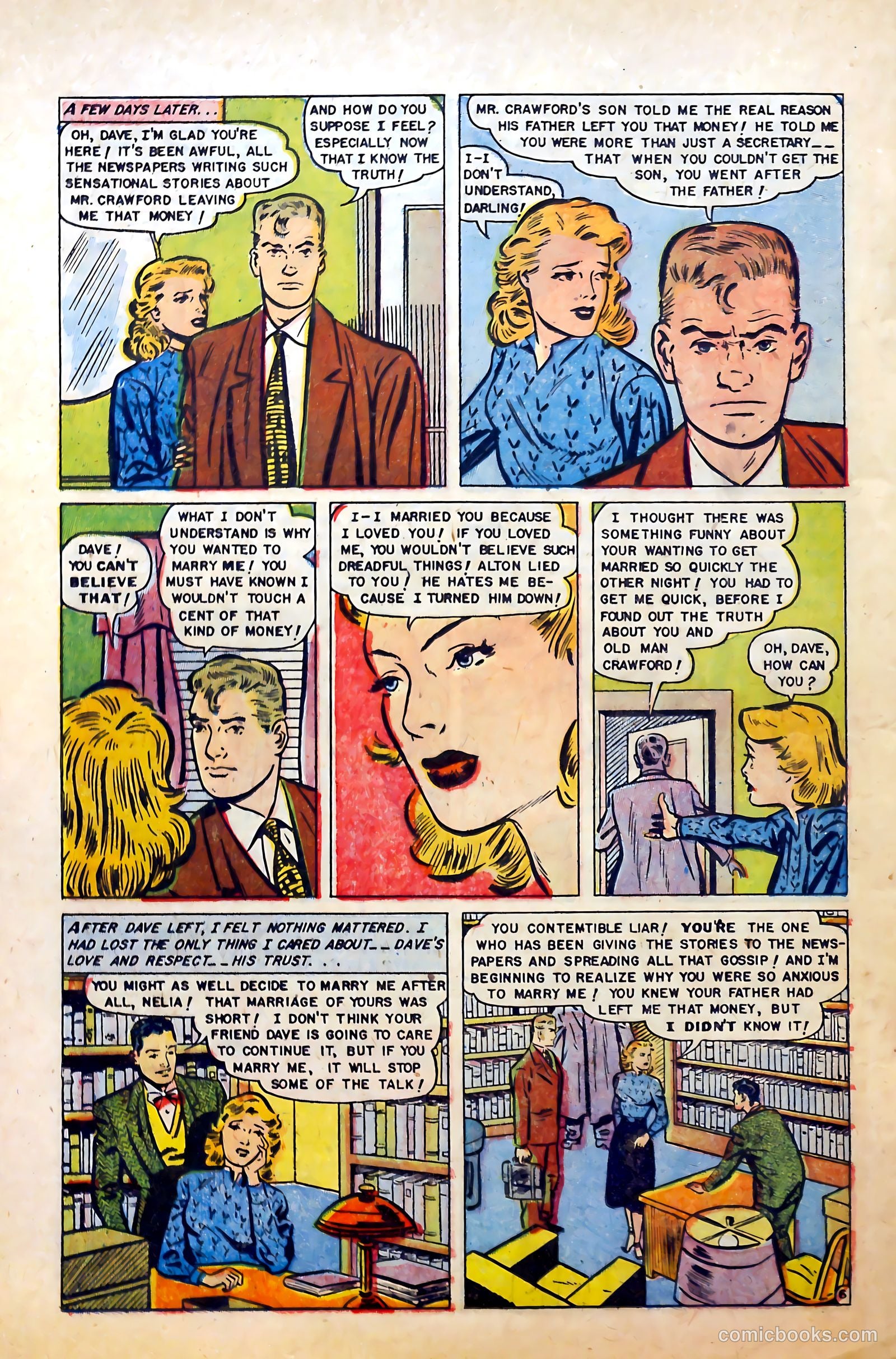 Complete Love Magazine #184 (1951) — page 24 of 36