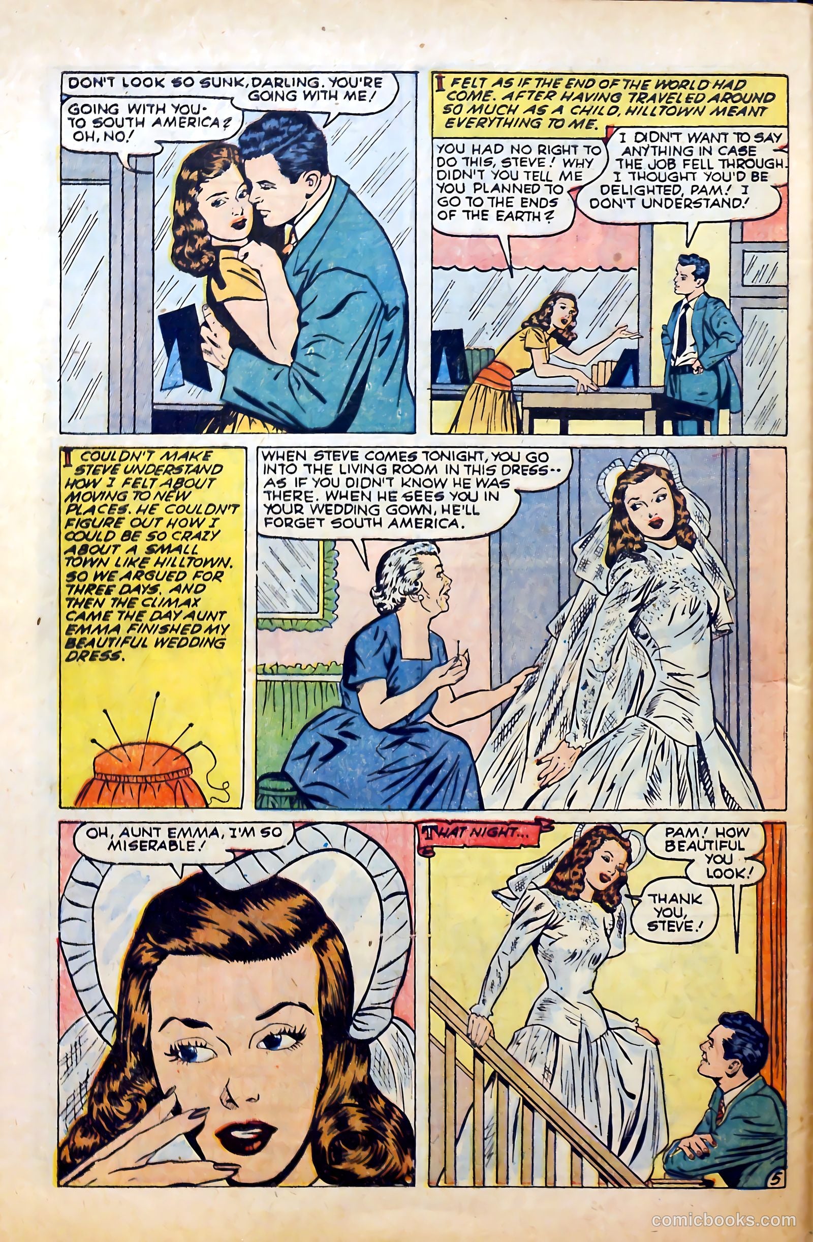 Complete Love Magazine #184 (1951) — page 32 of 36