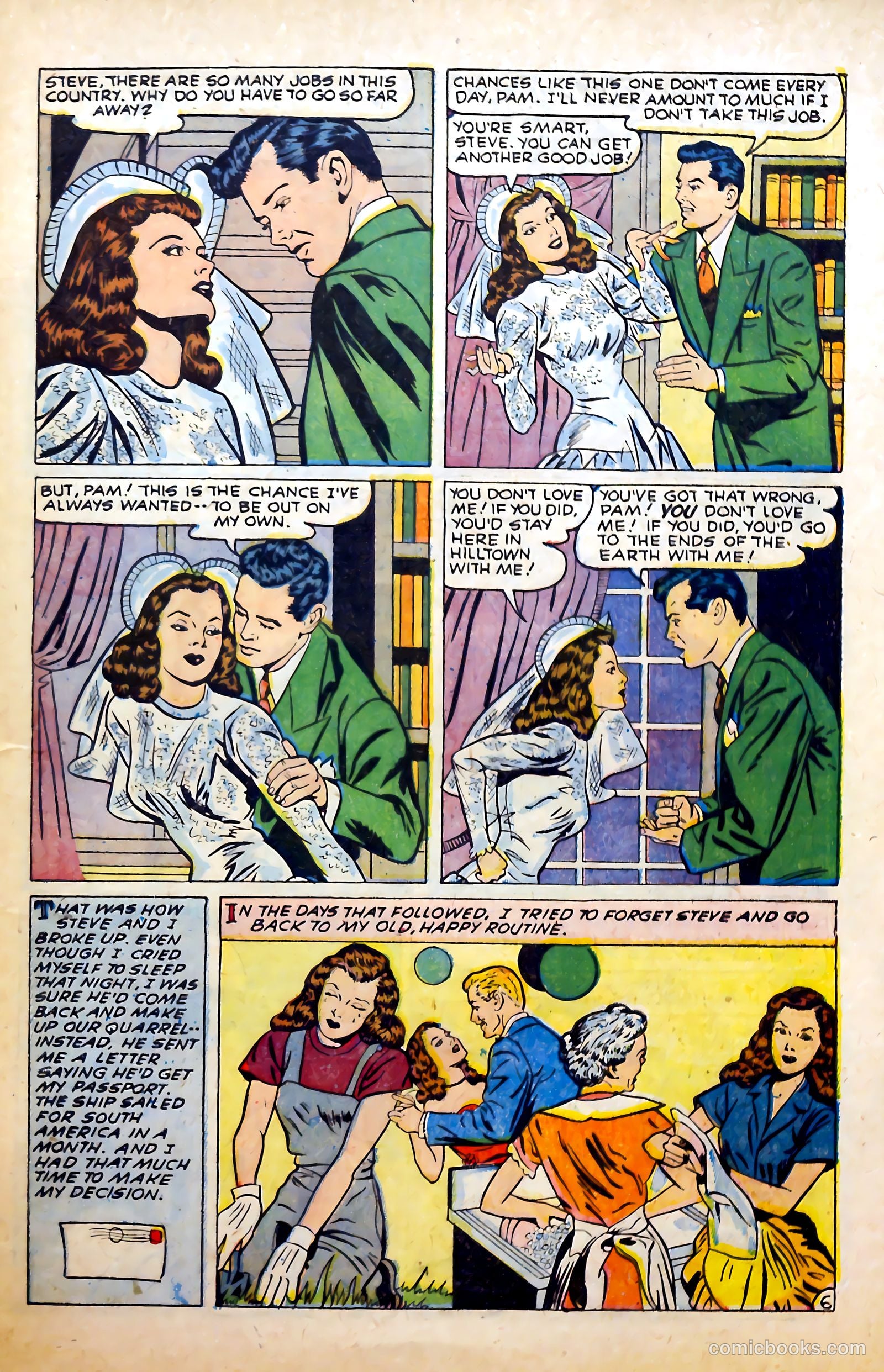 Complete Love Magazine #184 (1951) — page 33 of 36
