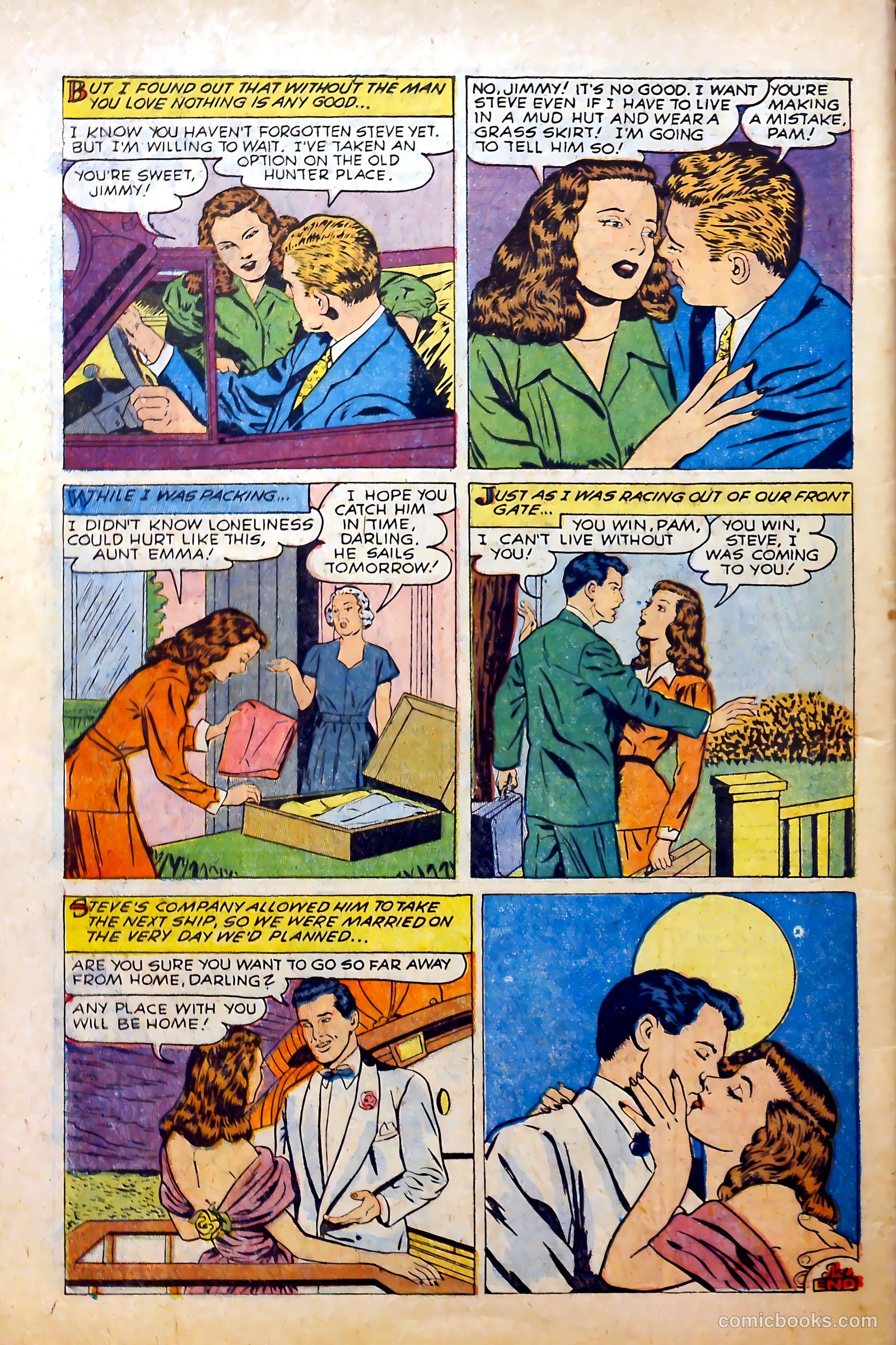 Complete Love Magazine #184 (1951) — page 34 of 36