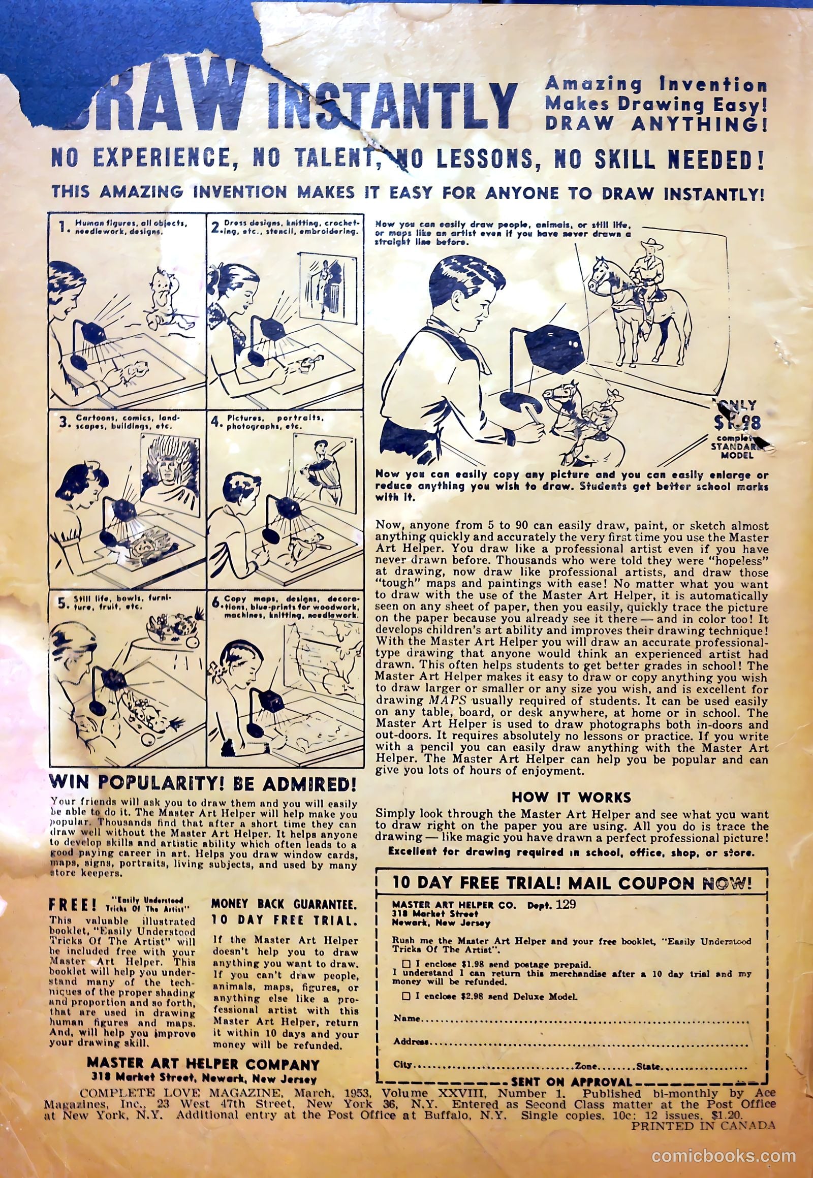 Complete Love Magazine #169 (1951) — page 2 of 36