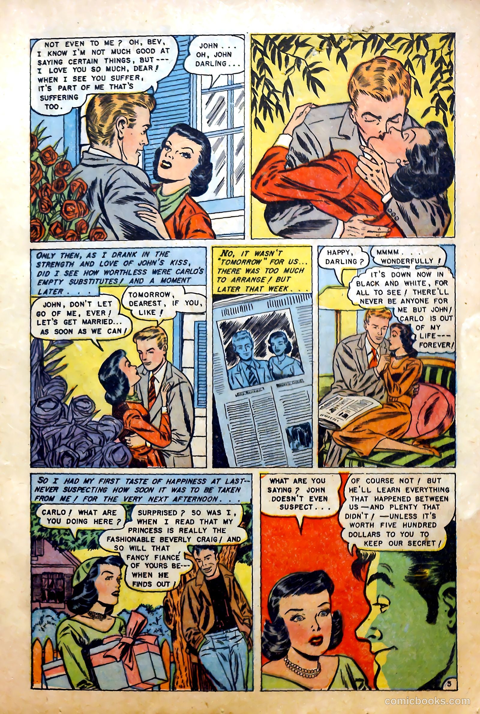 Complete Love Magazine #169 (1951) — page 7 of 36
