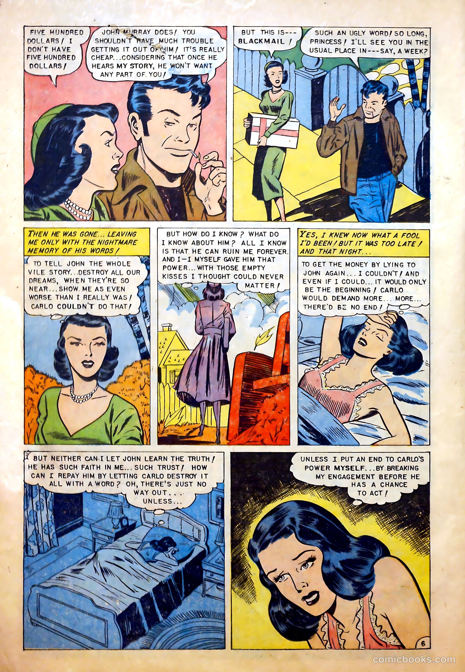 Complete Love Magazine #169 (1951) — page 8 of 36