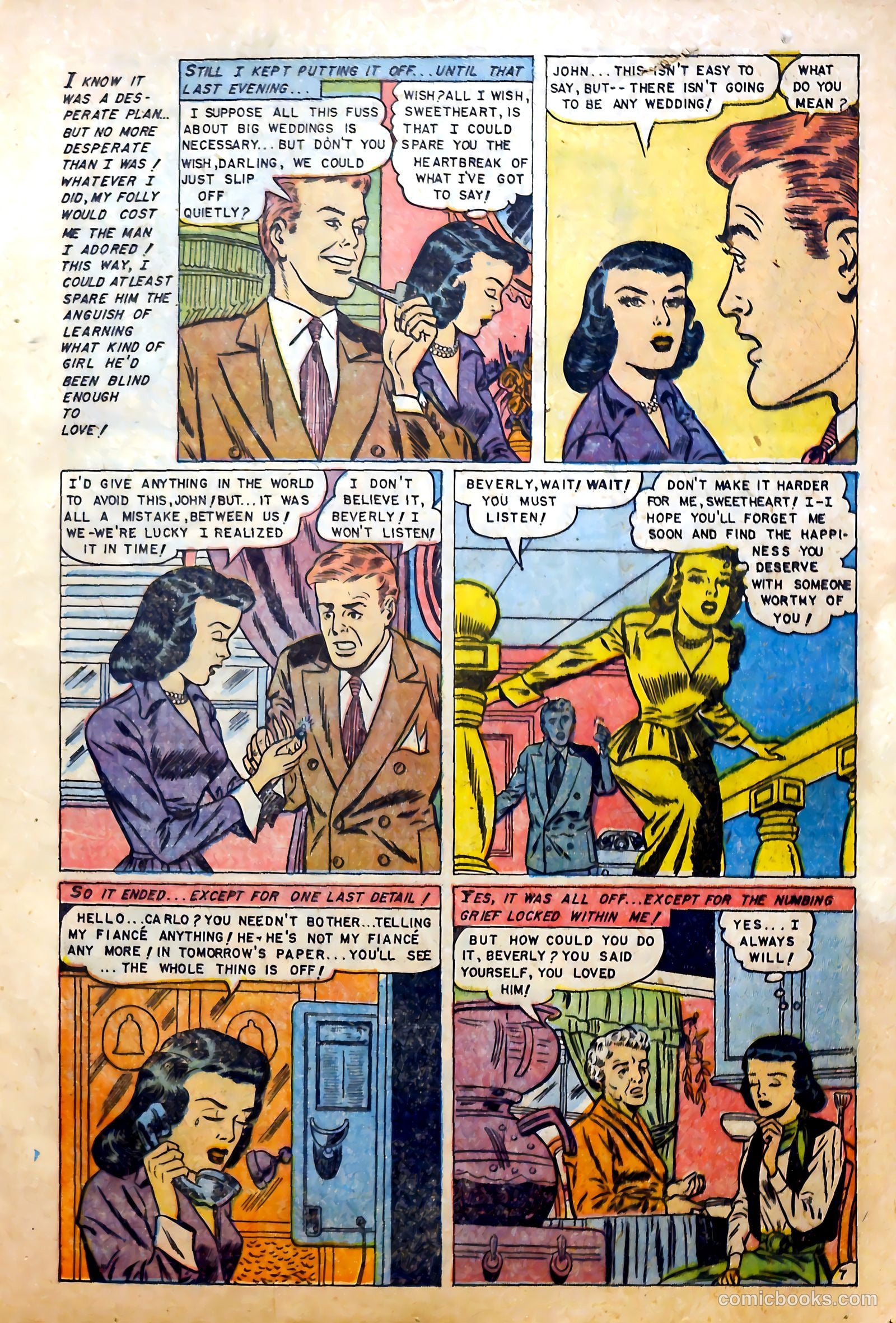 Complete Love Magazine #169 (1951) — page 9 of 36