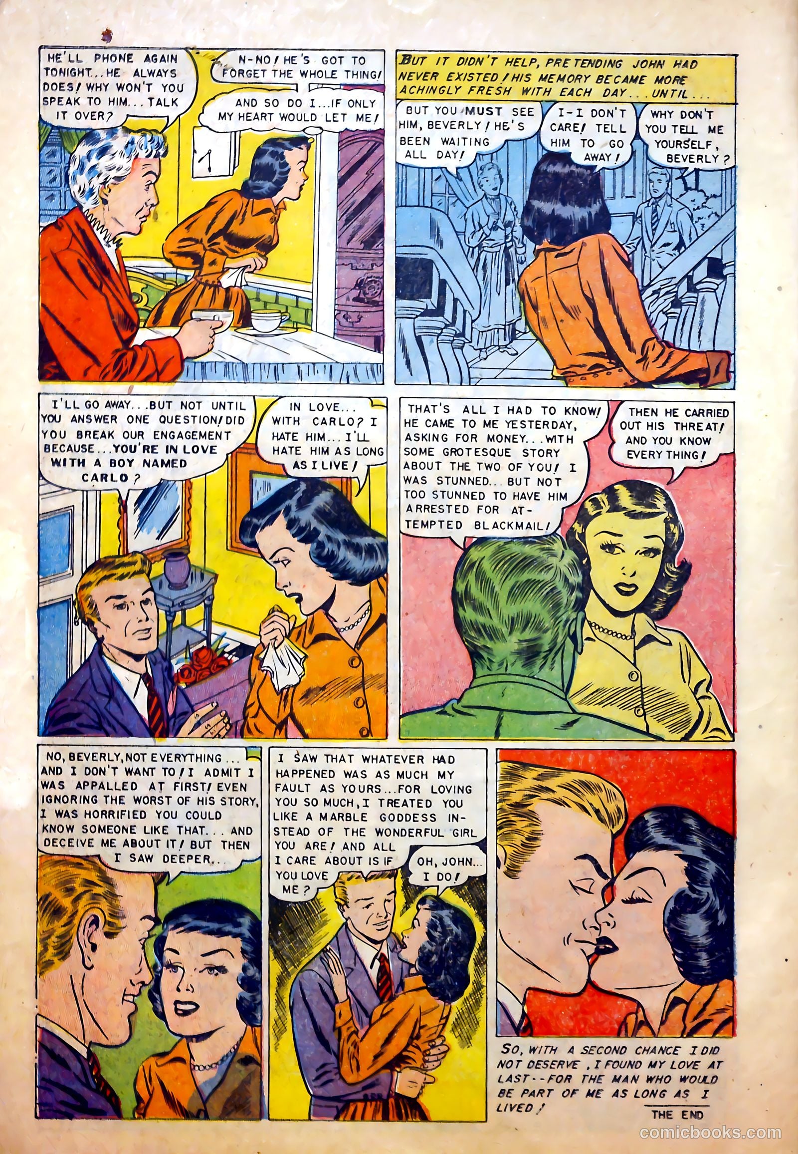 Complete Love Magazine #169 (1951) — page 10 of 36