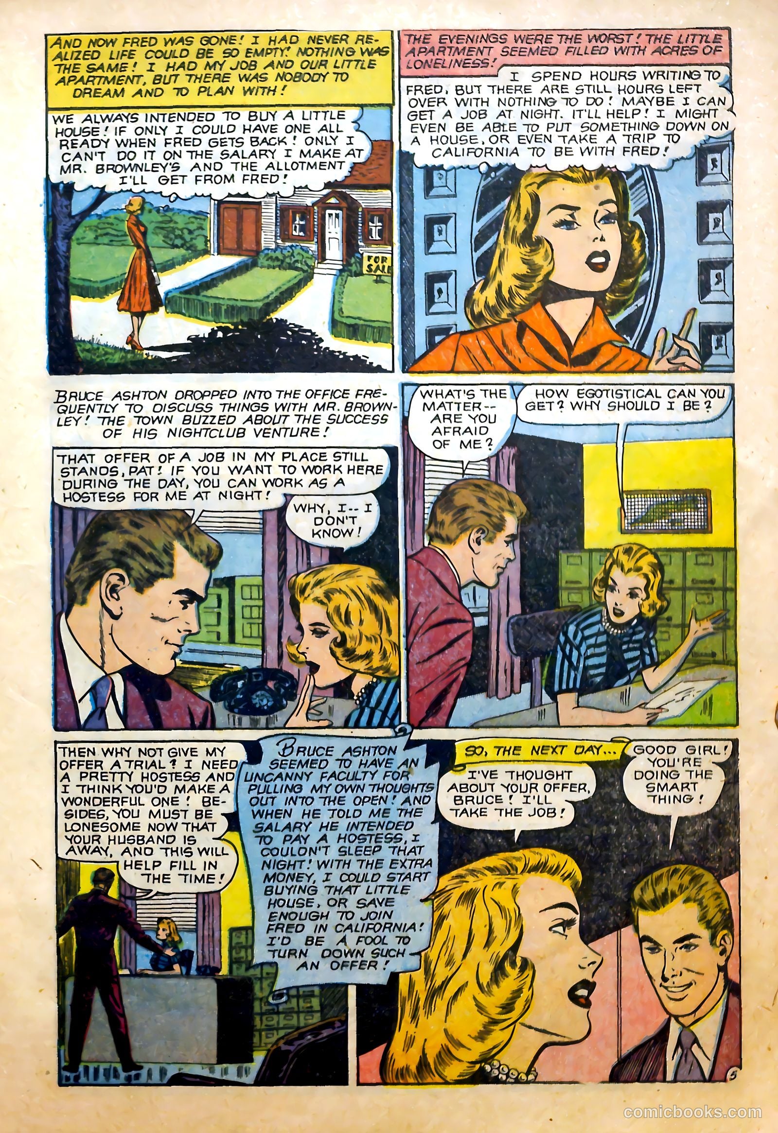 Complete Love Magazine #169 (1951) — page 15 of 36