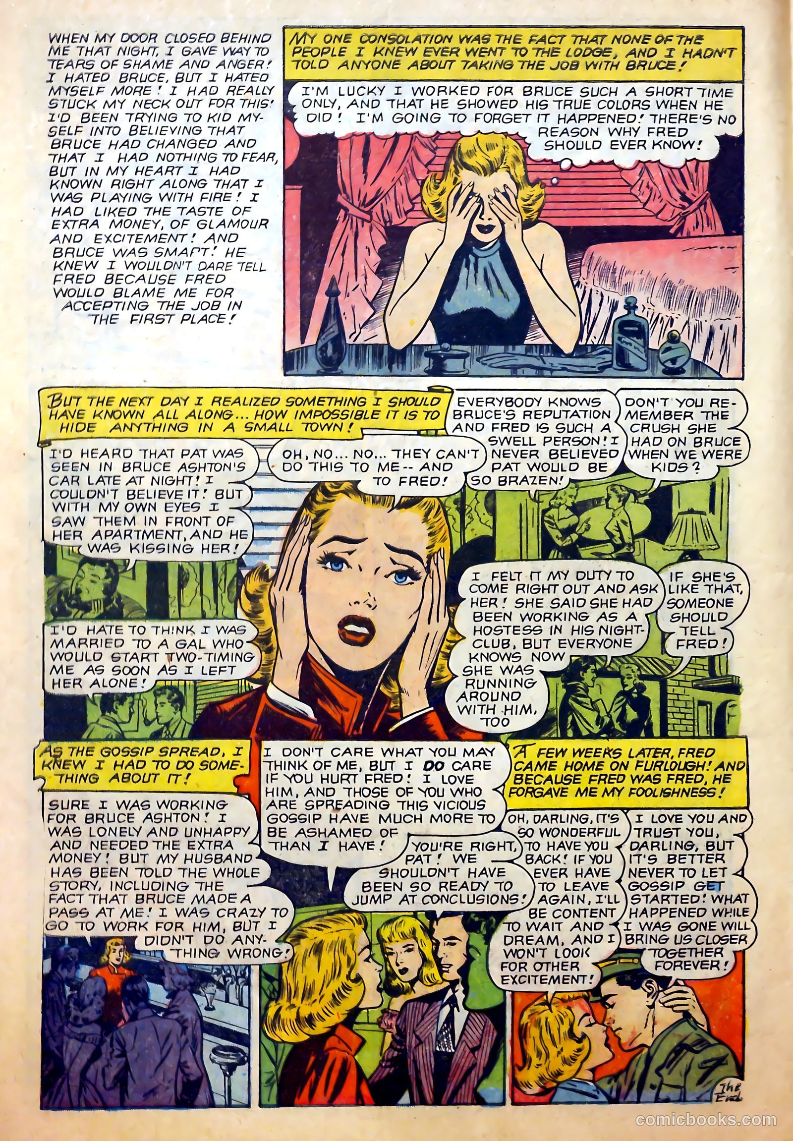 Complete Love Magazine #169 (1951) — page 18 of 36