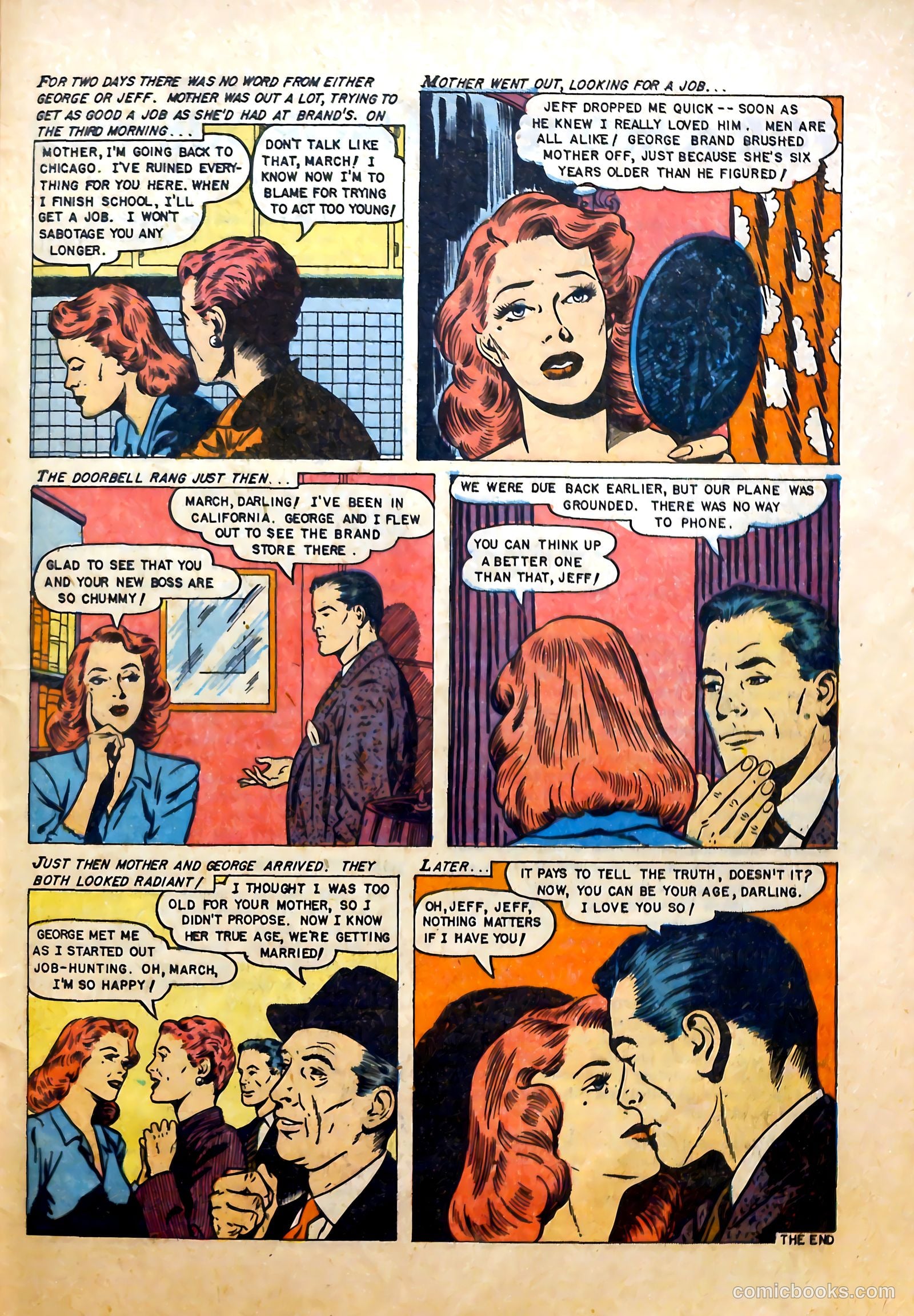 Complete Love Magazine #169 (1951) — page 25 of 36