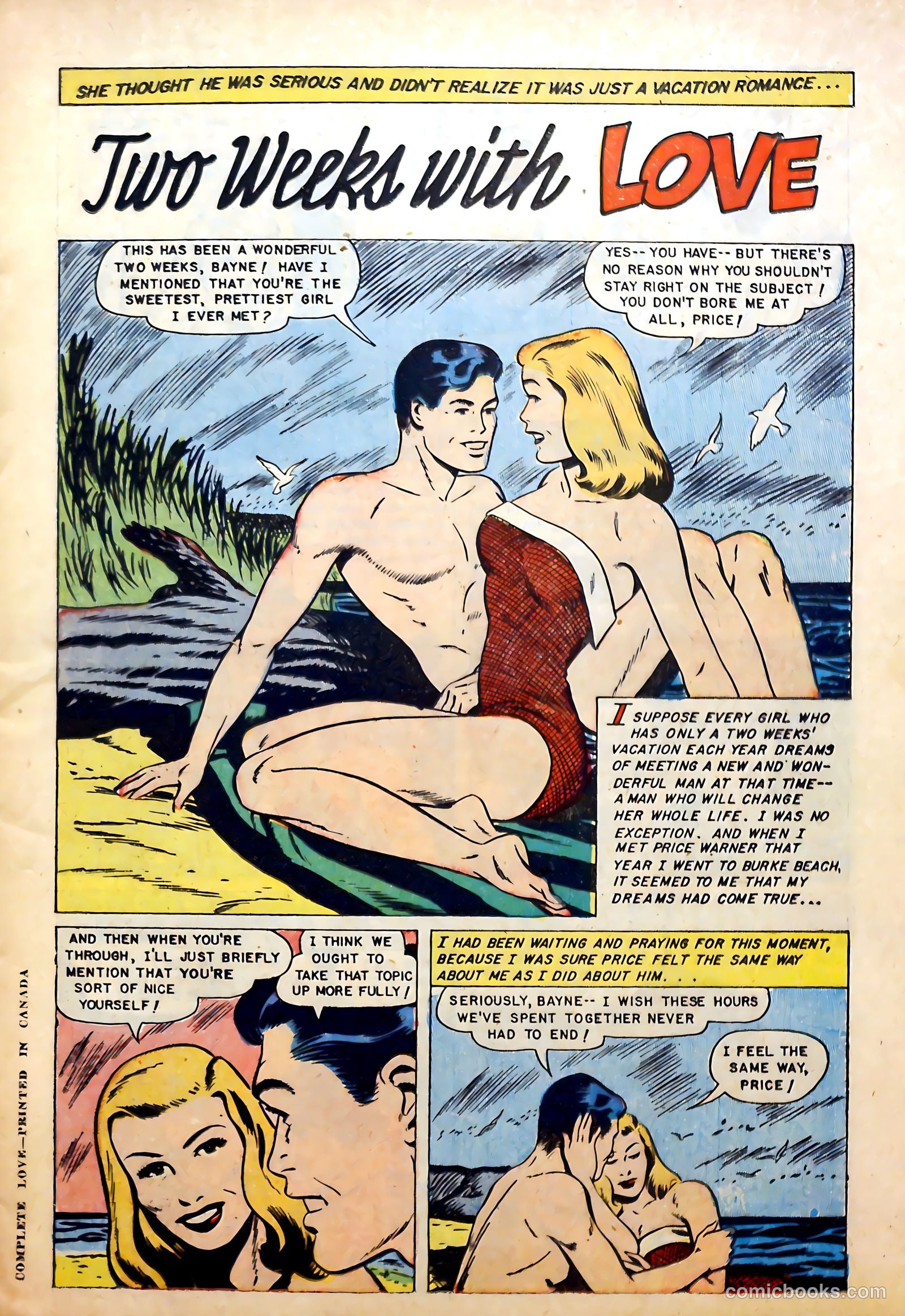 Complete Love Magazine #167 (1951) — page 3 of 36
