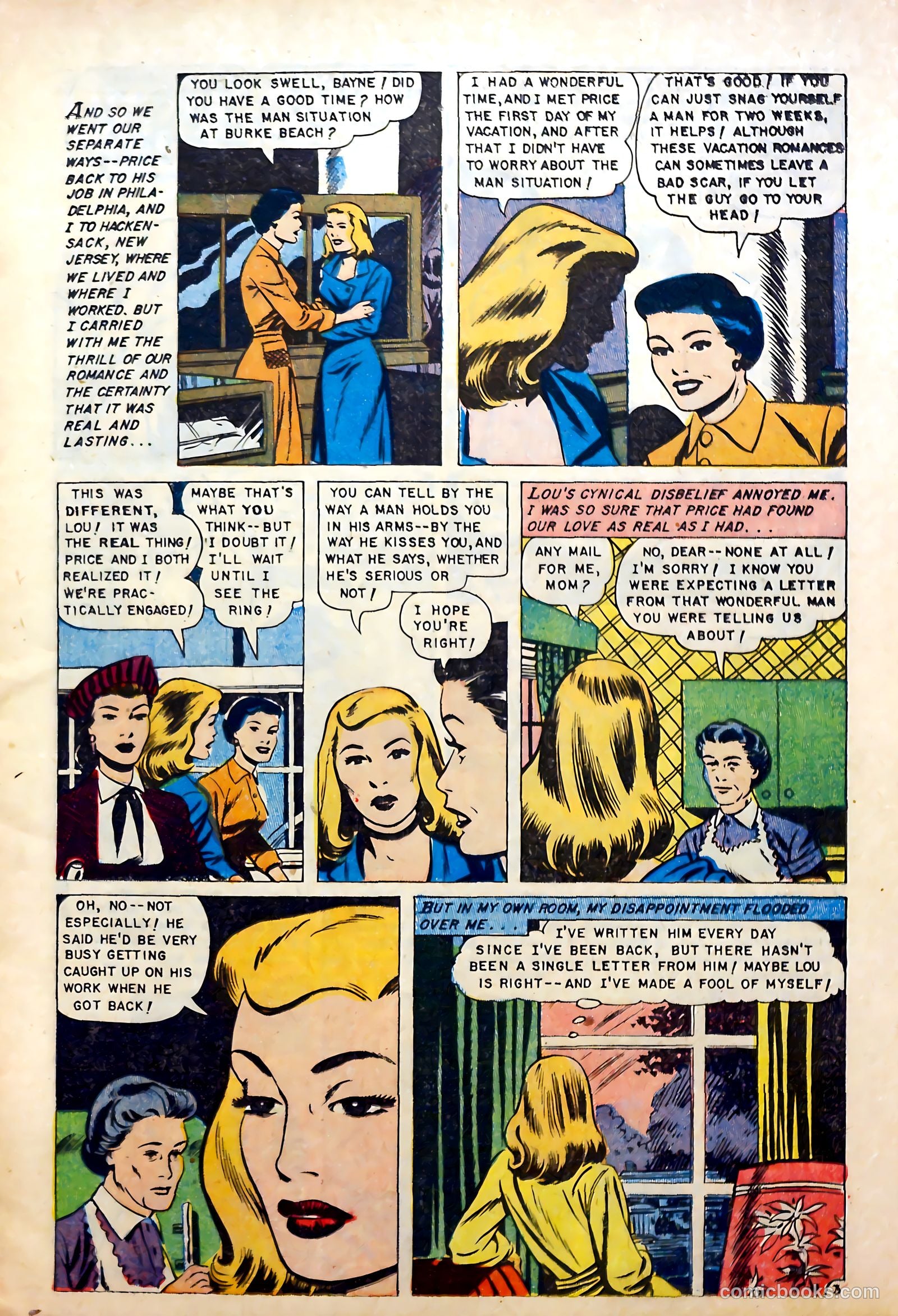 Complete Love Magazine #167 (1951) — page 5 of 36
