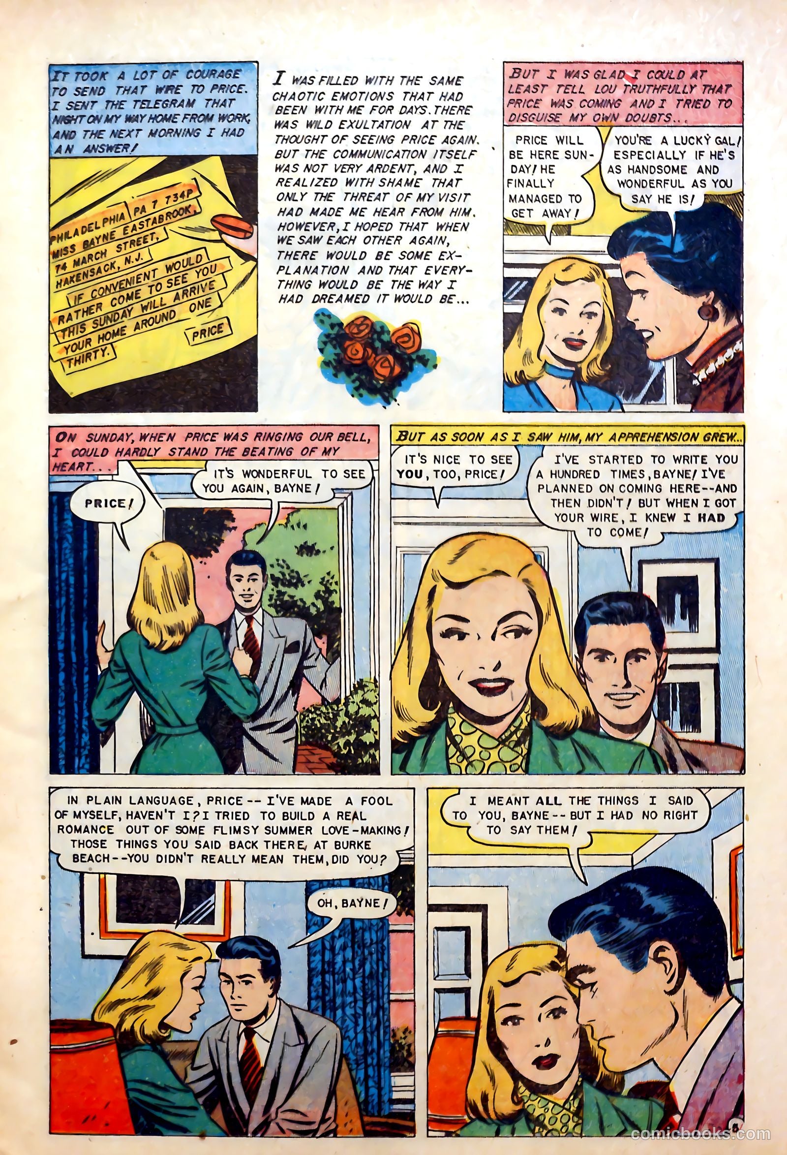 Complete Love Magazine #167 (1951) — page 7 of 36
