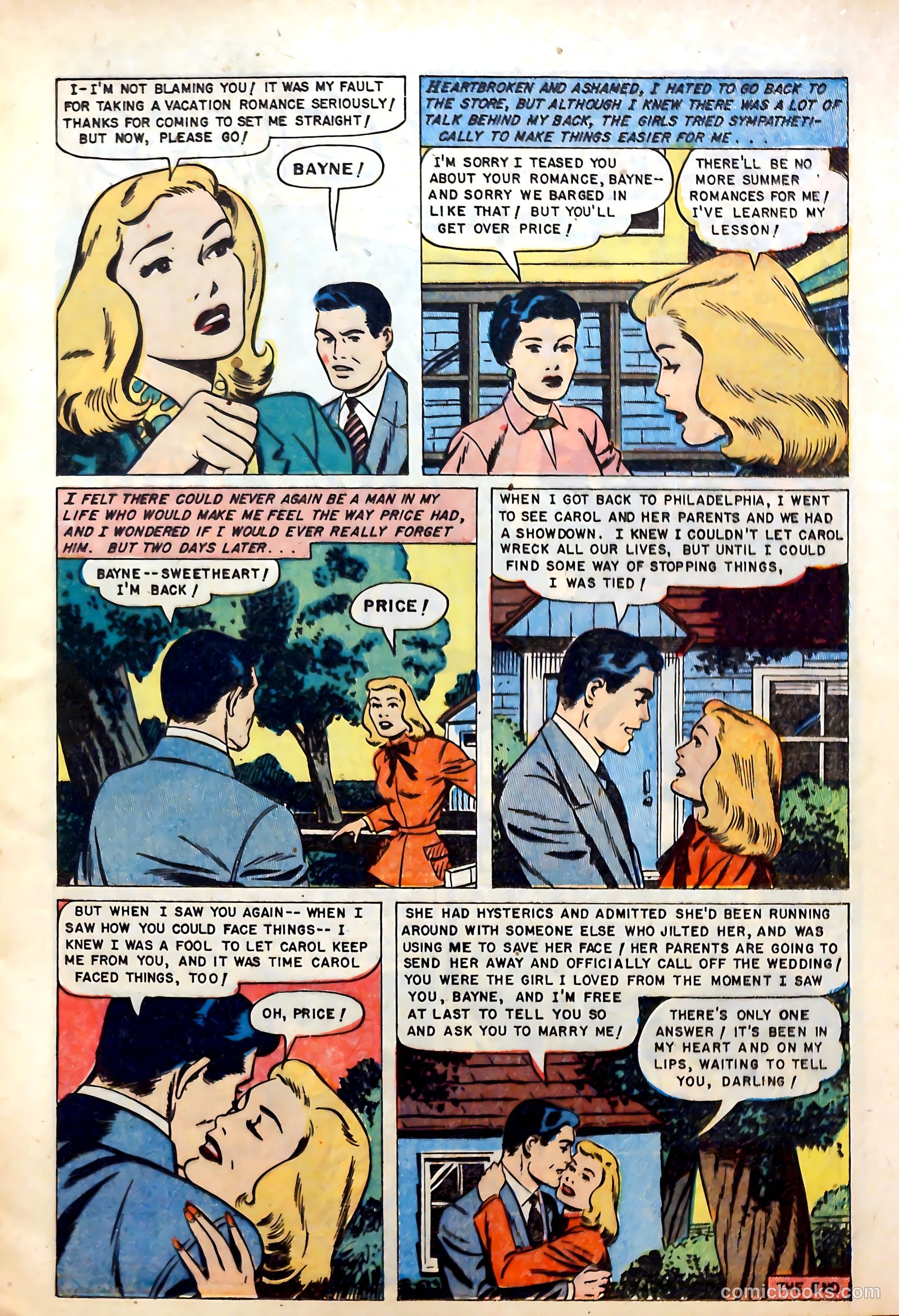 Complete Love Magazine #167 (1951) — page 9 of 36