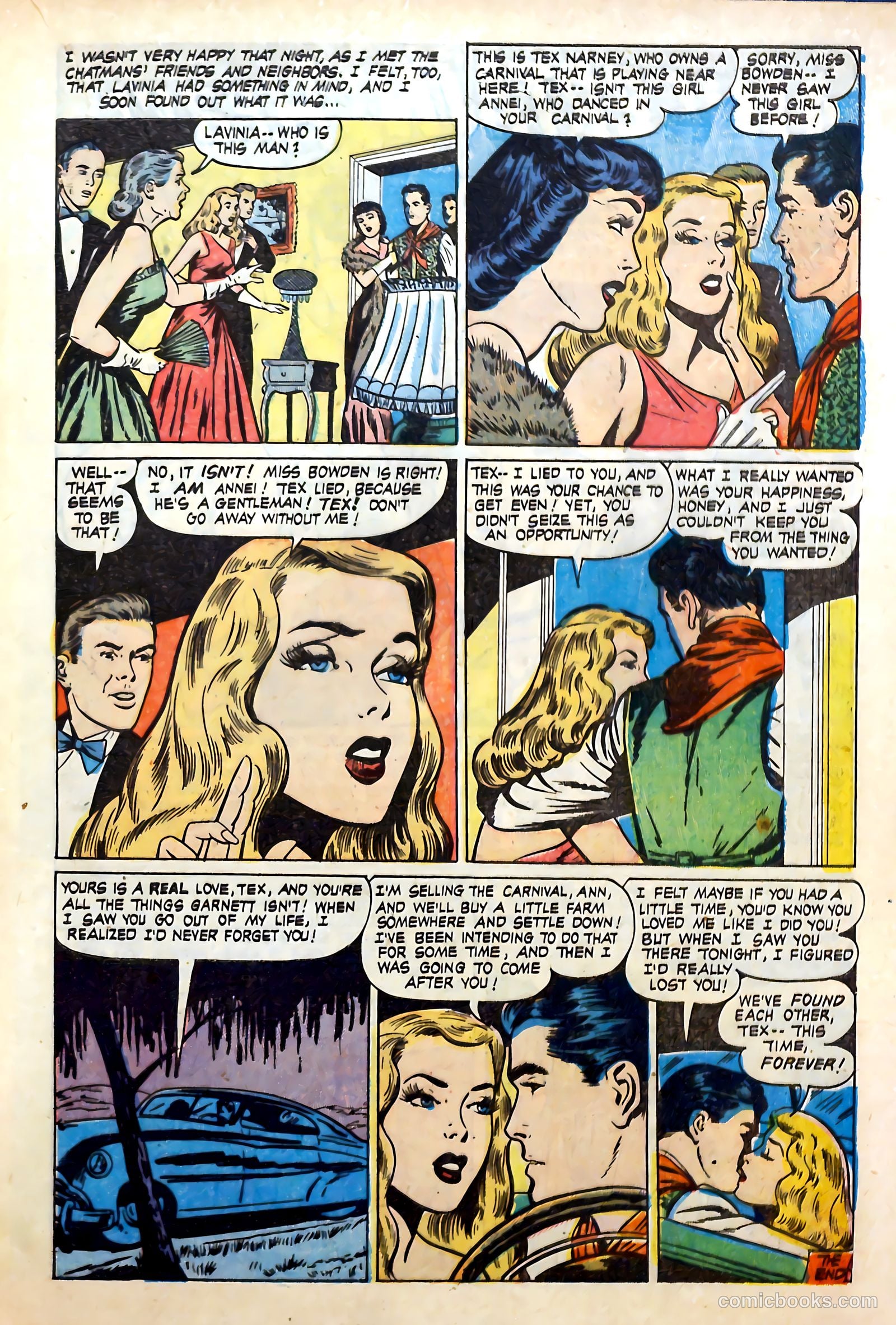 Complete Love Magazine #167 (1951) — page 17 of 36