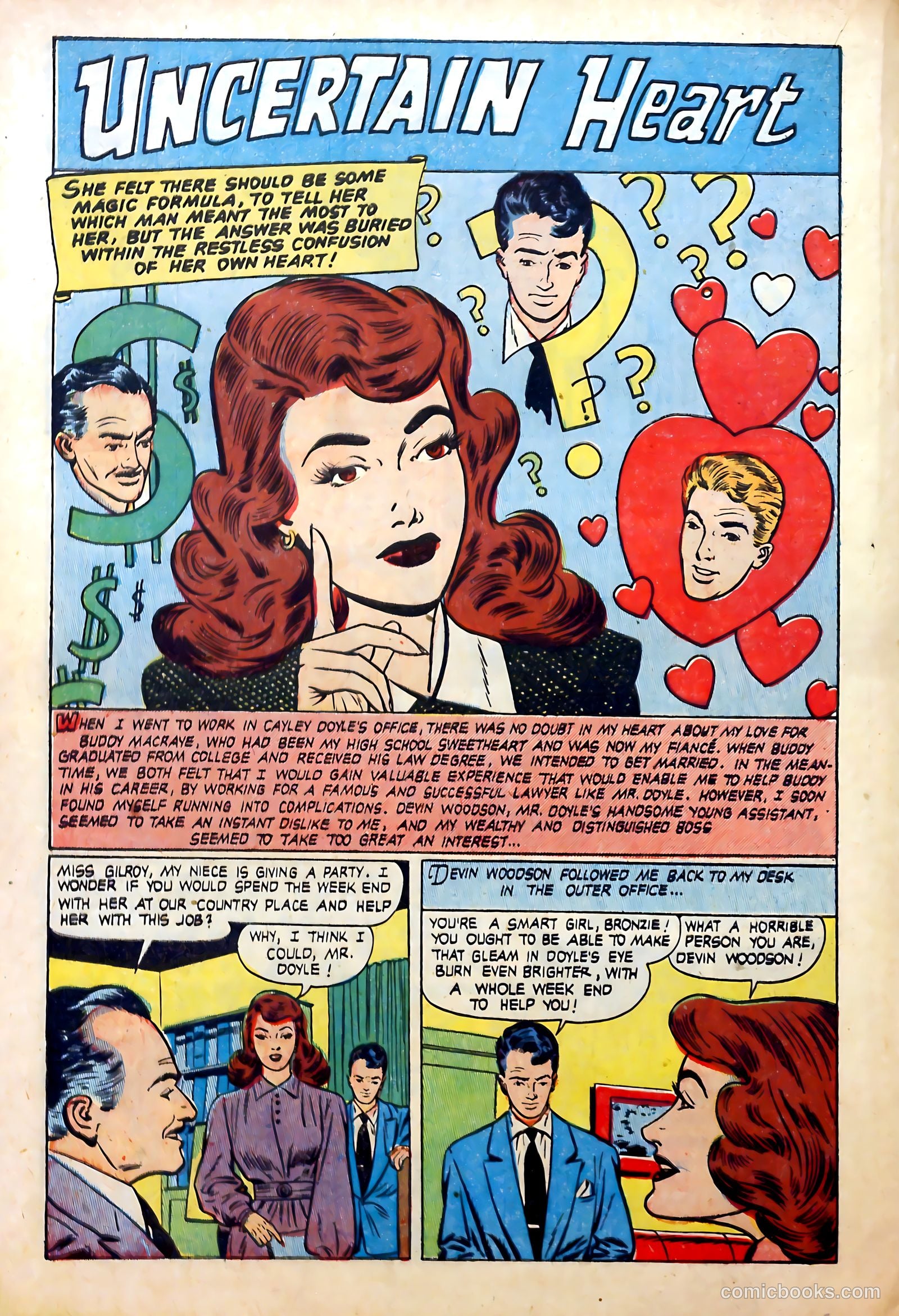 Complete Love Magazine #167 (1951) — page 18 of 36