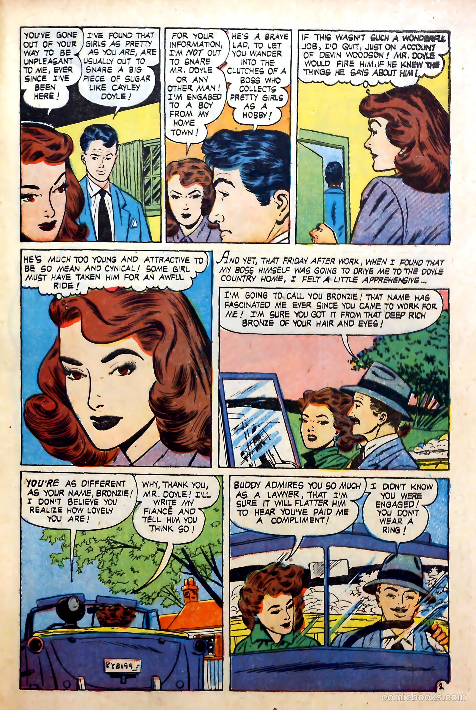 Complete Love Magazine #167 (1951) — page 19 of 36