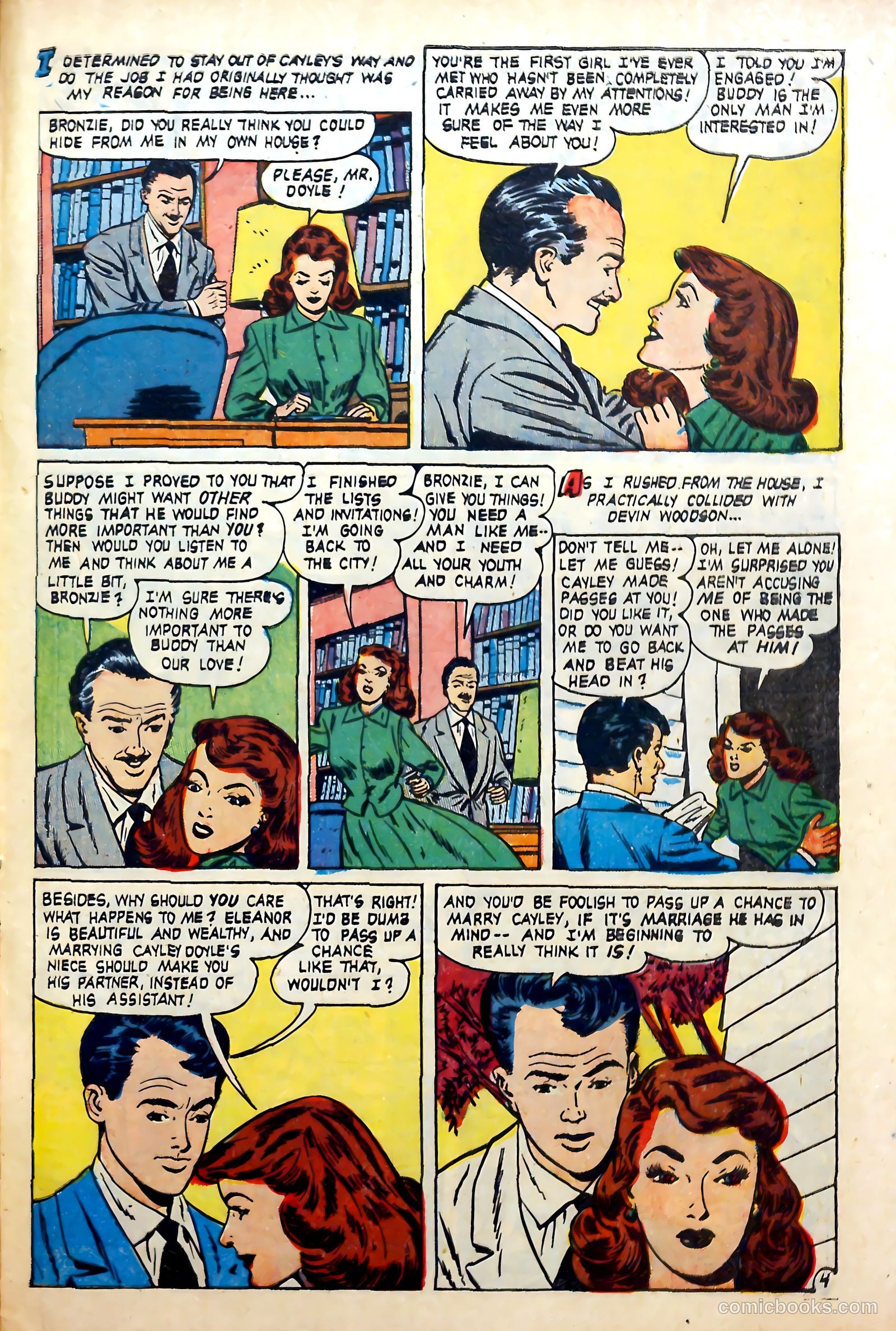 Complete Love Magazine #167 (1951) — page 21 of 36