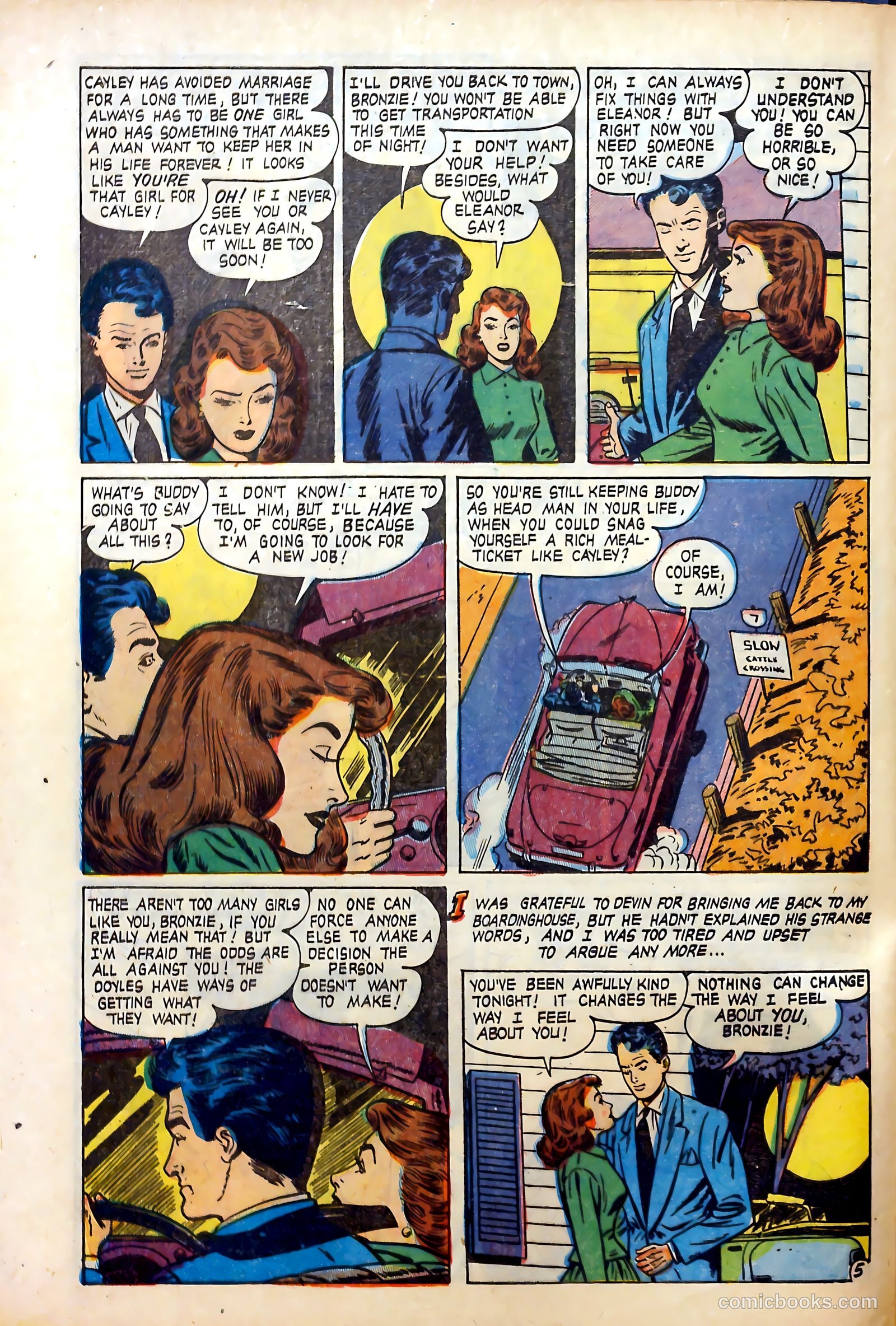Complete Love Magazine #167 (1951) — page 22 of 36