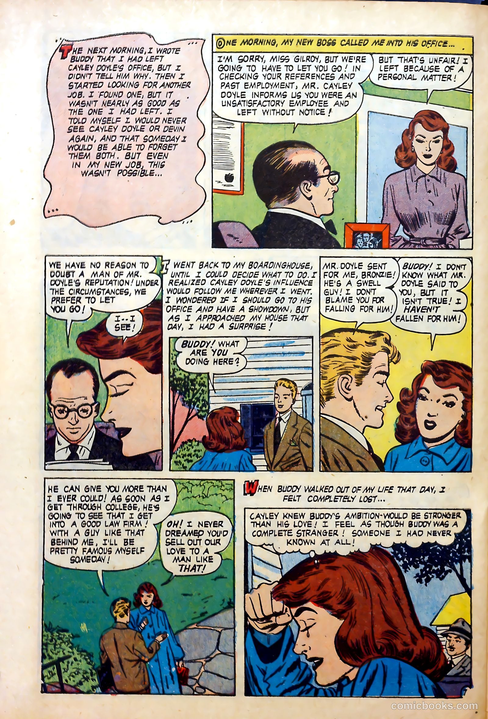 Complete Love Magazine #167 (1951) — page 24 of 36