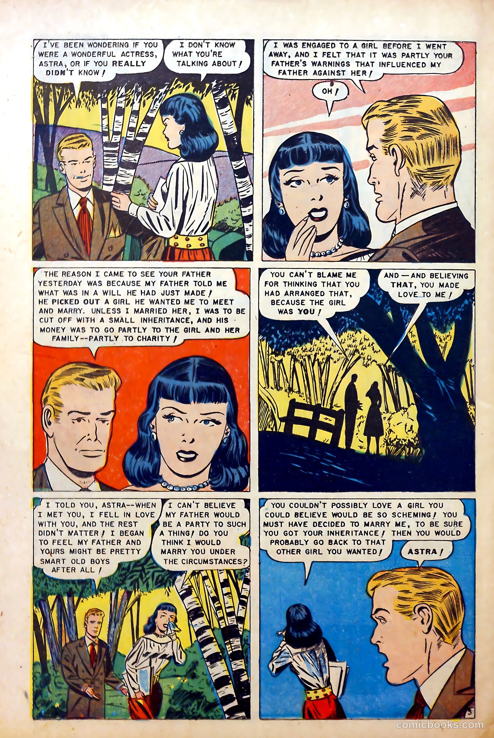 Complete Love Magazine #167 (1951) — page 32 of 36
