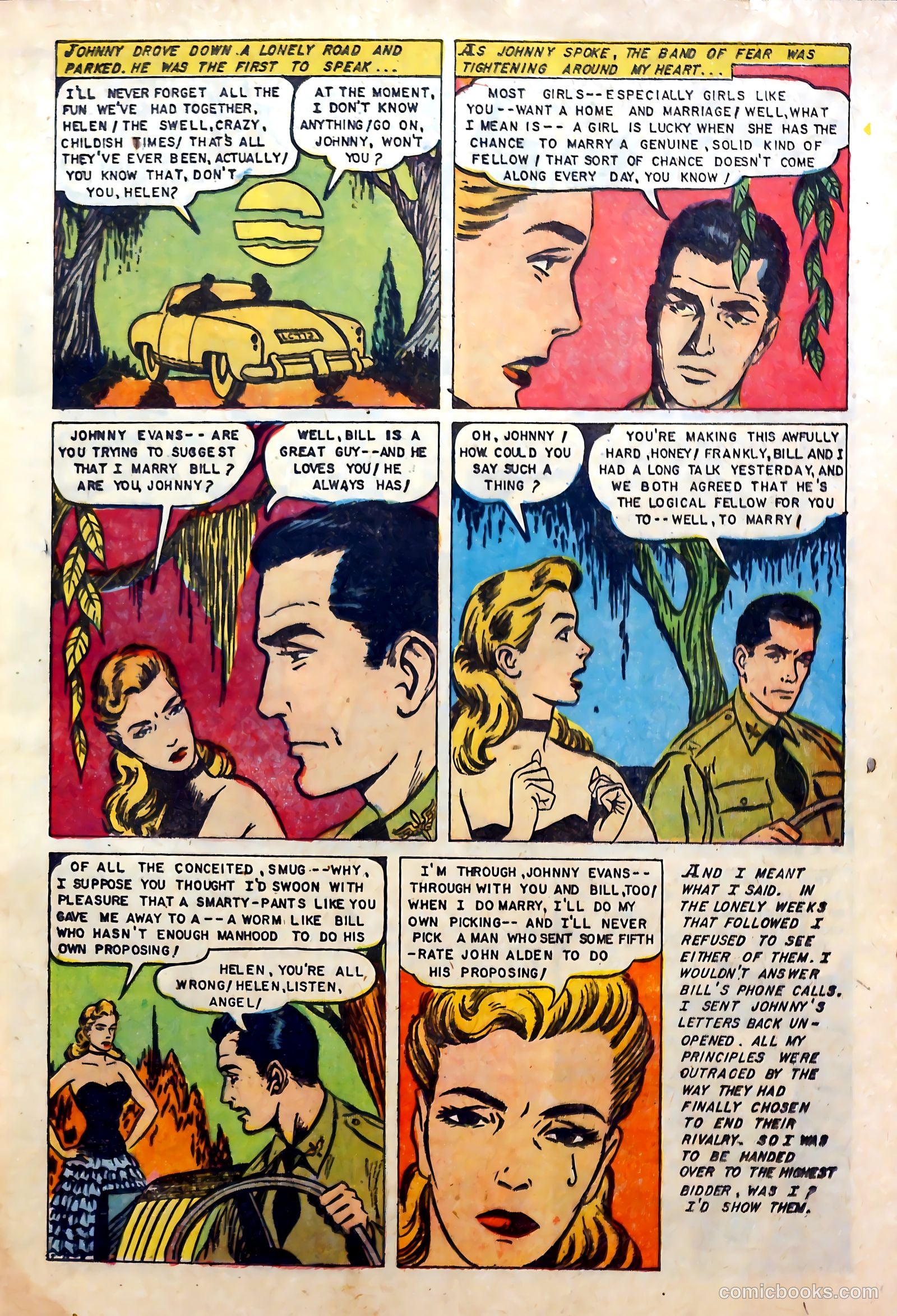 Complete Love Magazine #168 (1951) — page 7 of 36