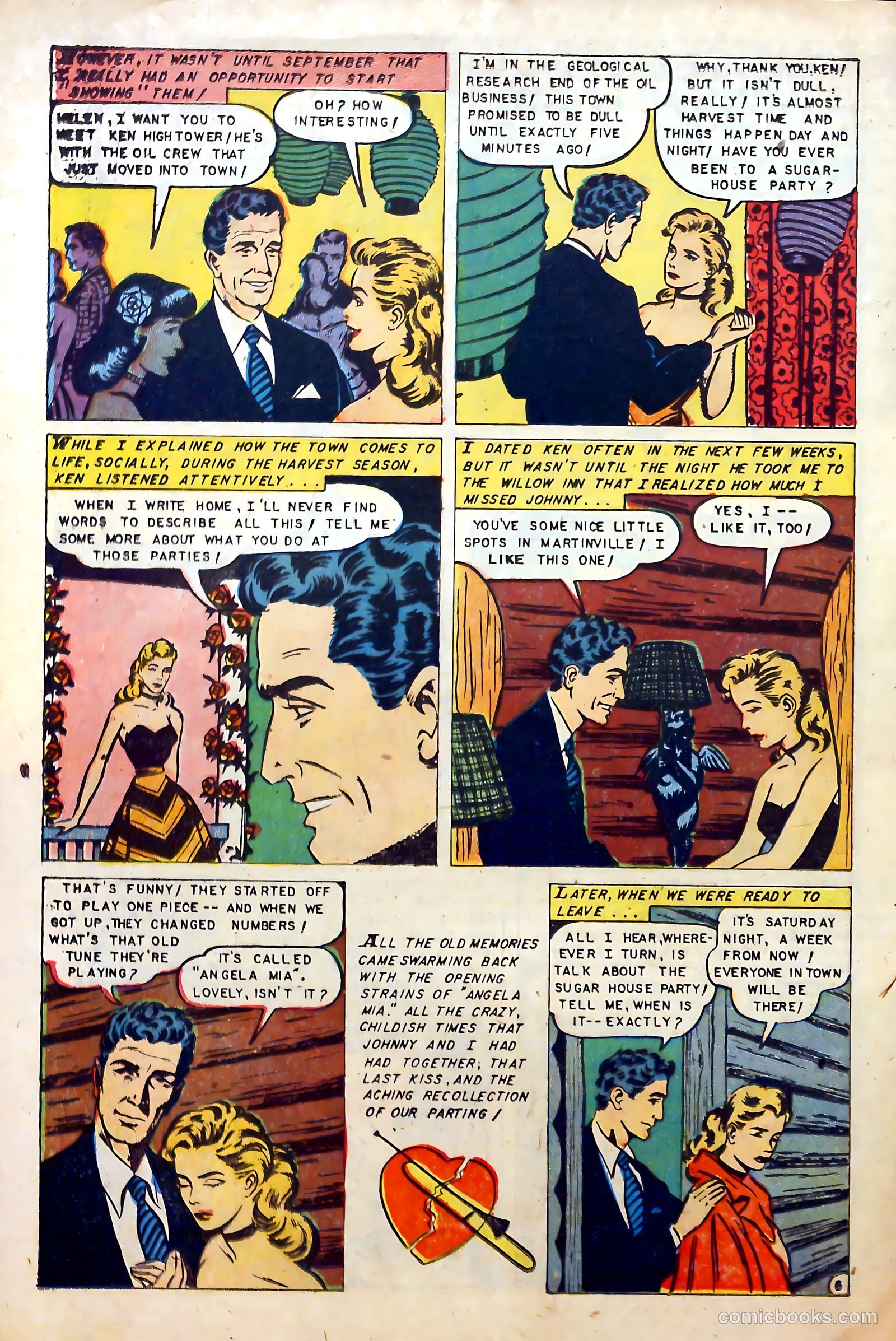 Complete Love Magazine #168 (1951) — page 8 of 36