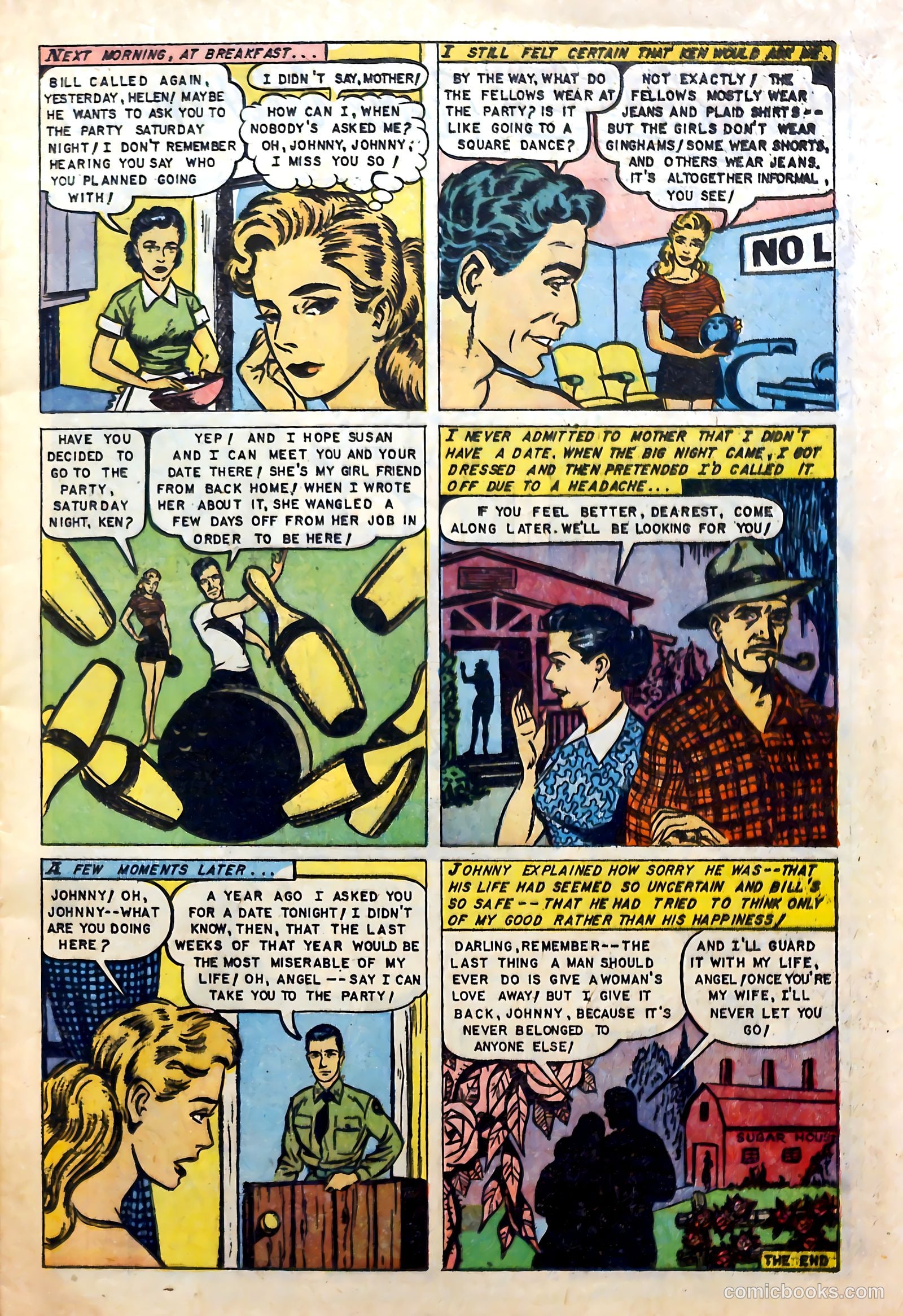Complete Love Magazine #168 (1951) — page 9 of 36