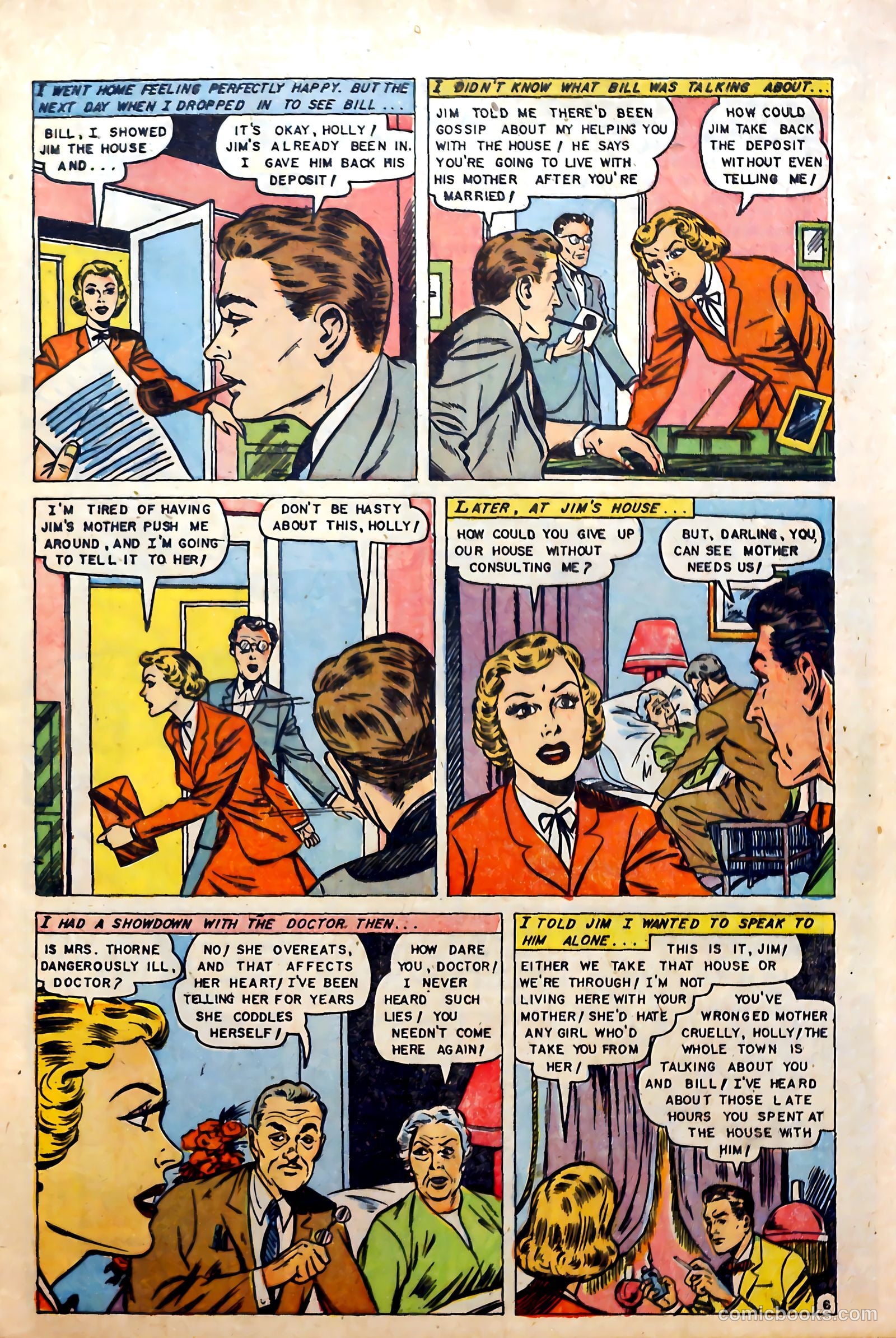 Complete Love Magazine #168 (1951) — page 15 of 36