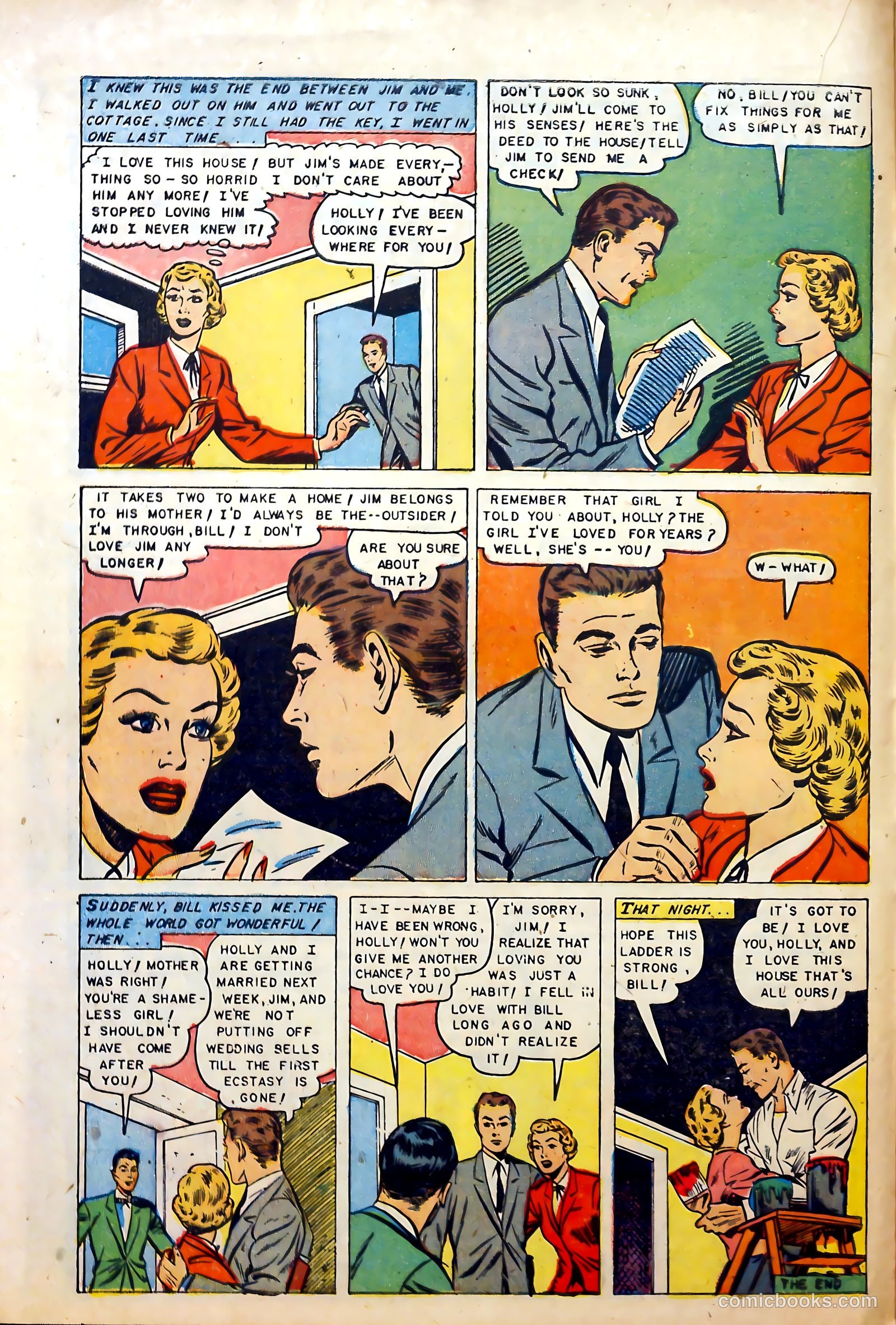 Complete Love Magazine #168 (1951) — page 16 of 36