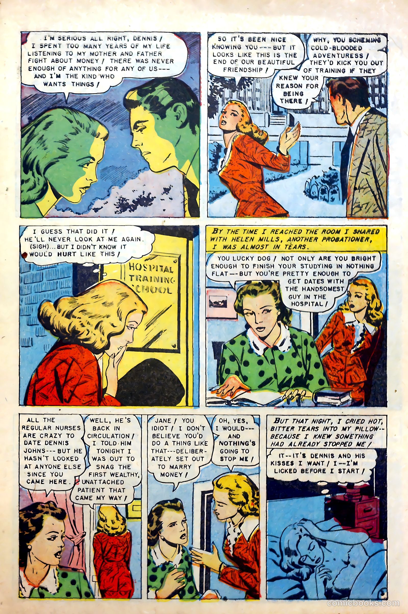 Complete Love Magazine #168 (1951) — page 19 of 36
