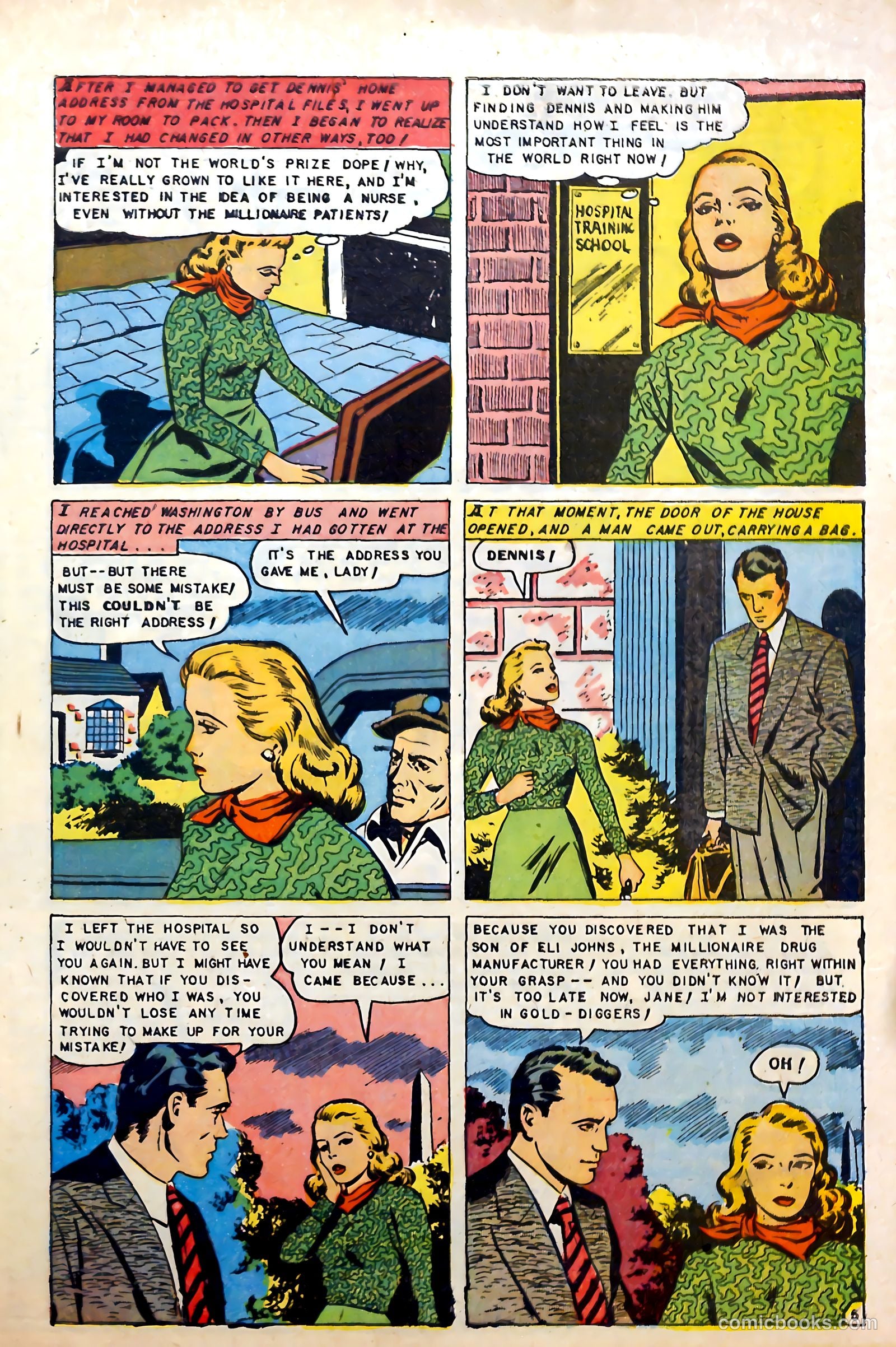 Complete Love Magazine #168 (1951) — page 21 of 36