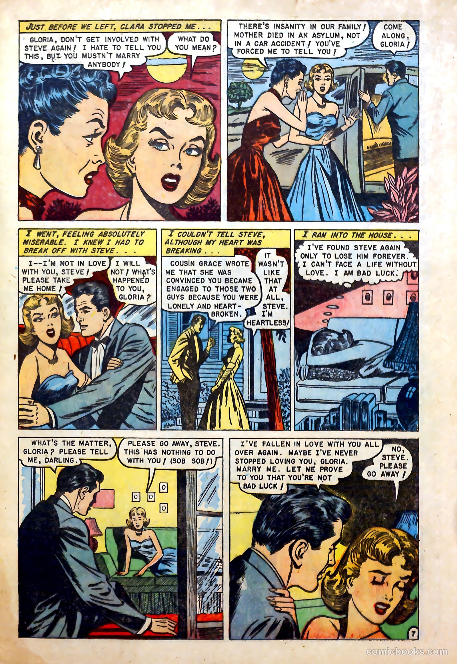 Complete Love Magazine #168 (1951) — page 33 of 36