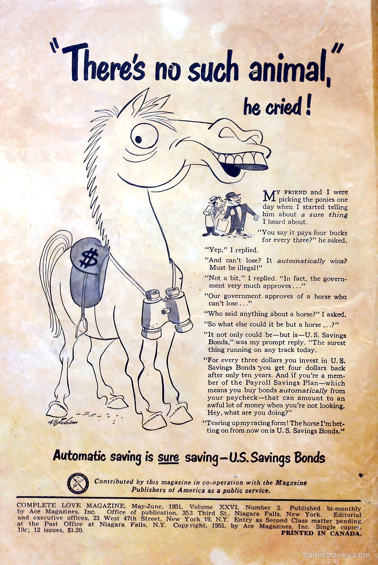 Complete Love Magazine #158 (1951) — page 2 of 52