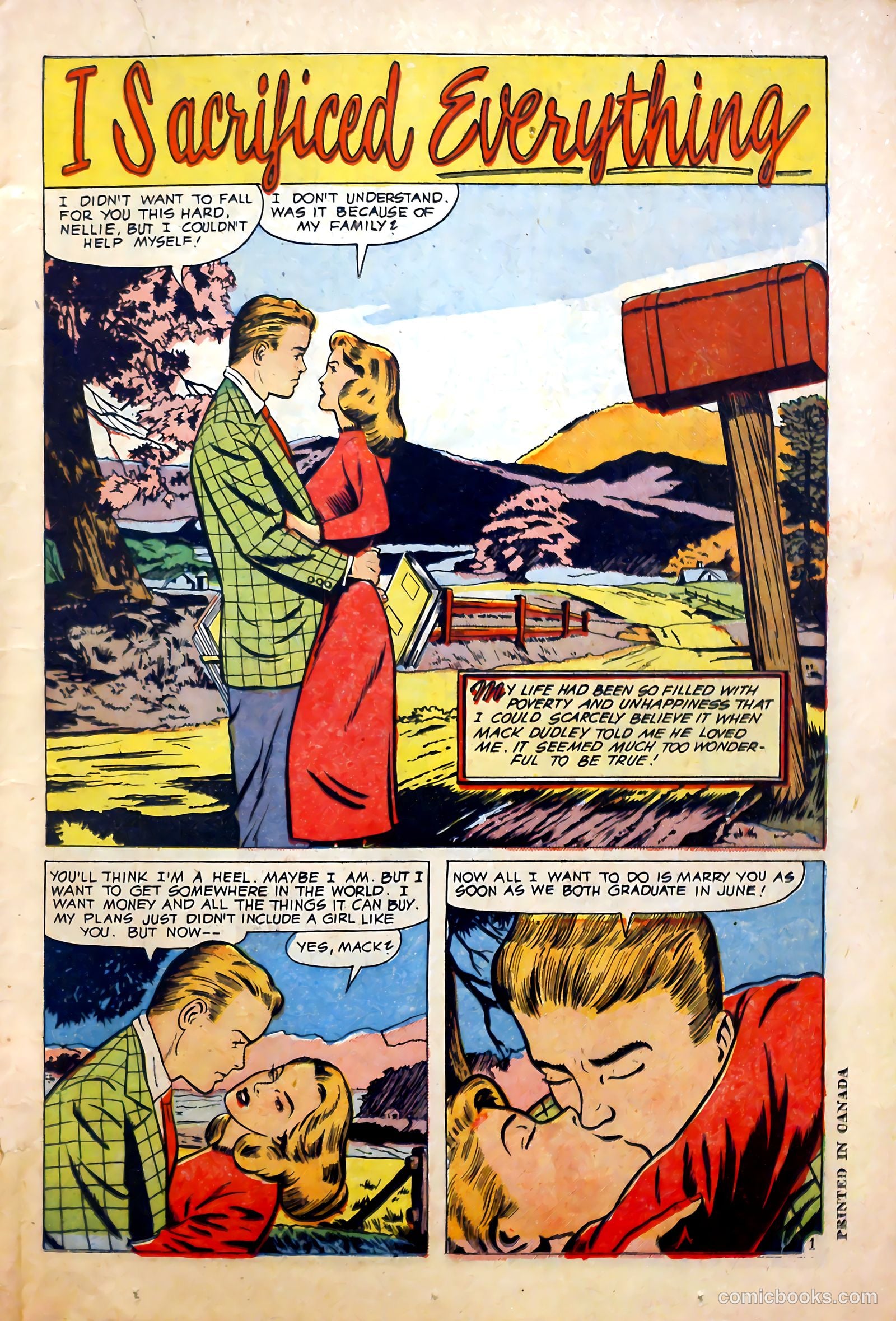 Complete Love Magazine #158 (1951) — page 3 of 52