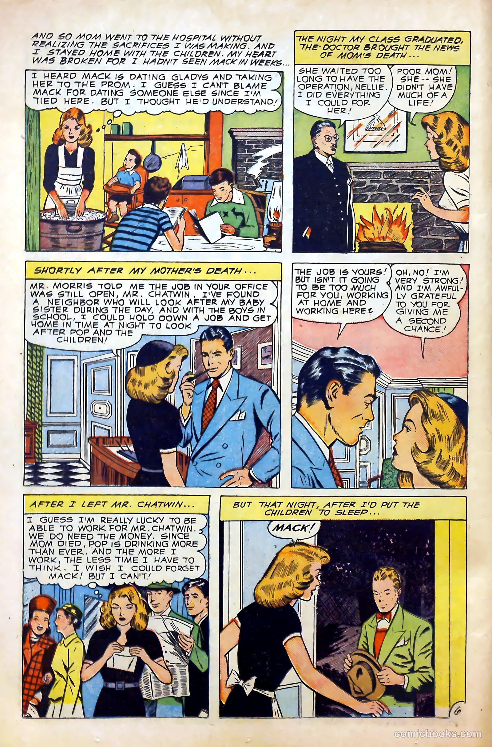 Complete Love Magazine #158 (1951) — page 8 of 52