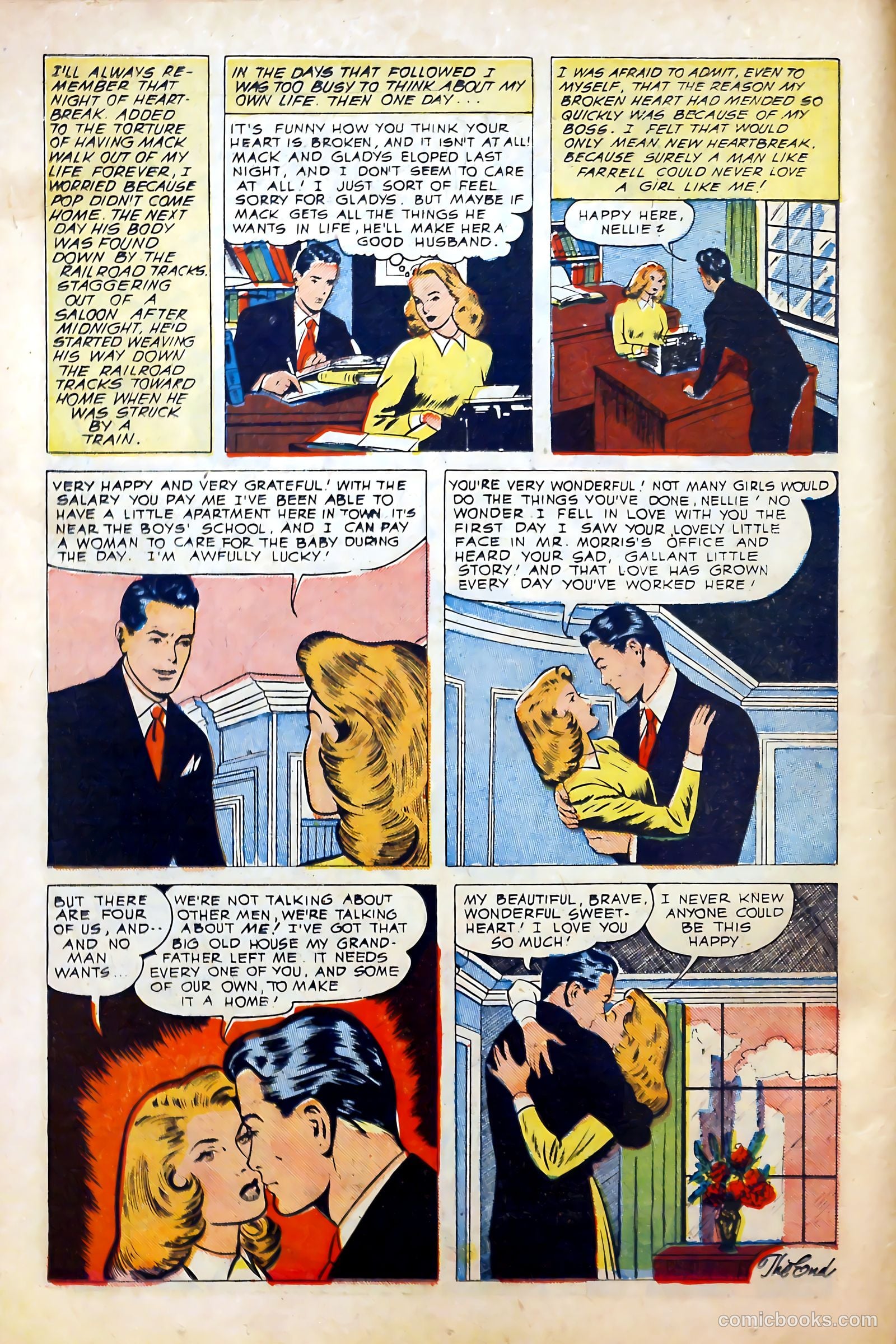 Complete Love Magazine #158 (1951) — page 10 of 52