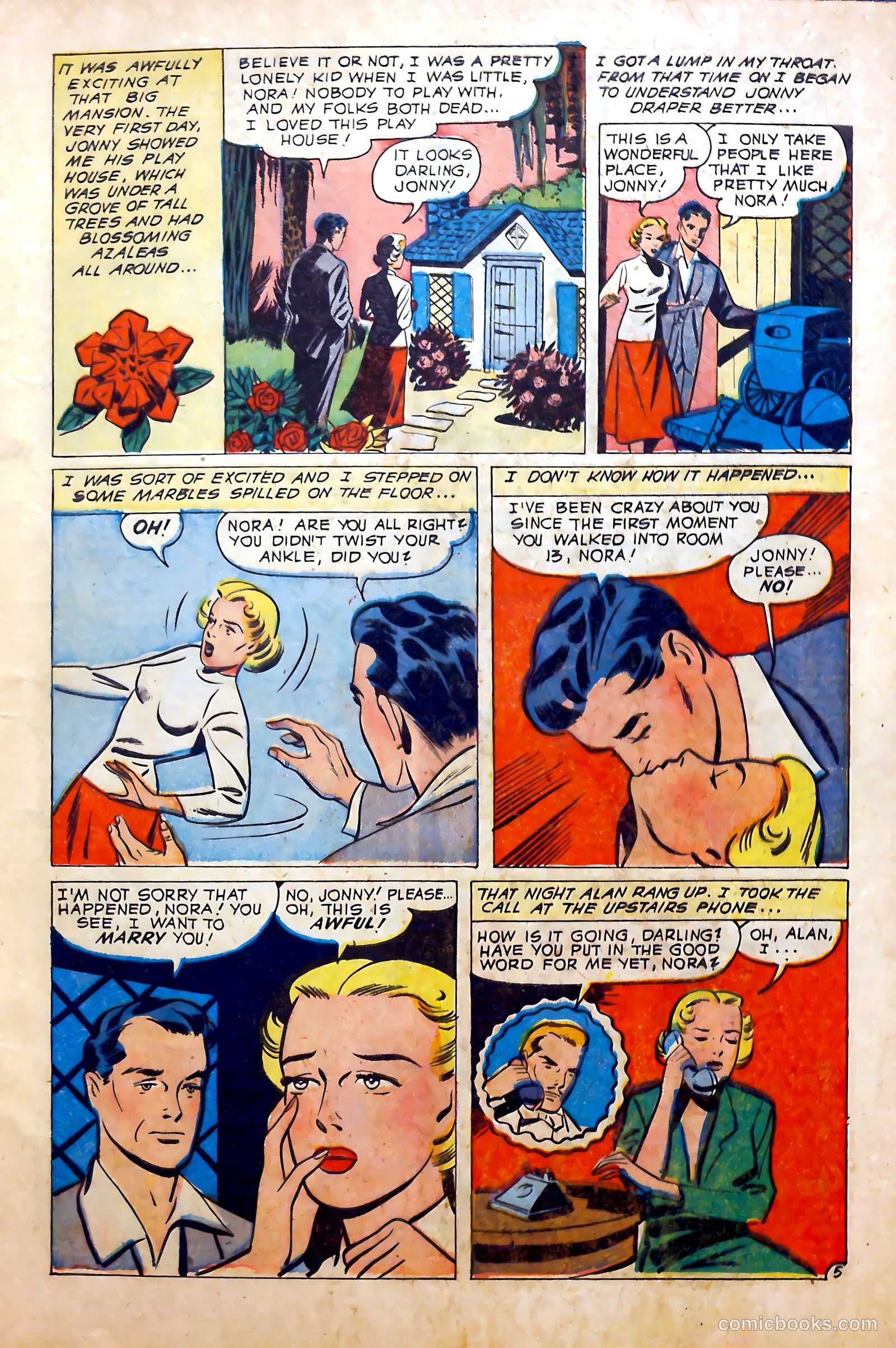 Complete Love Magazine #158 (1951) — page 15 of 52