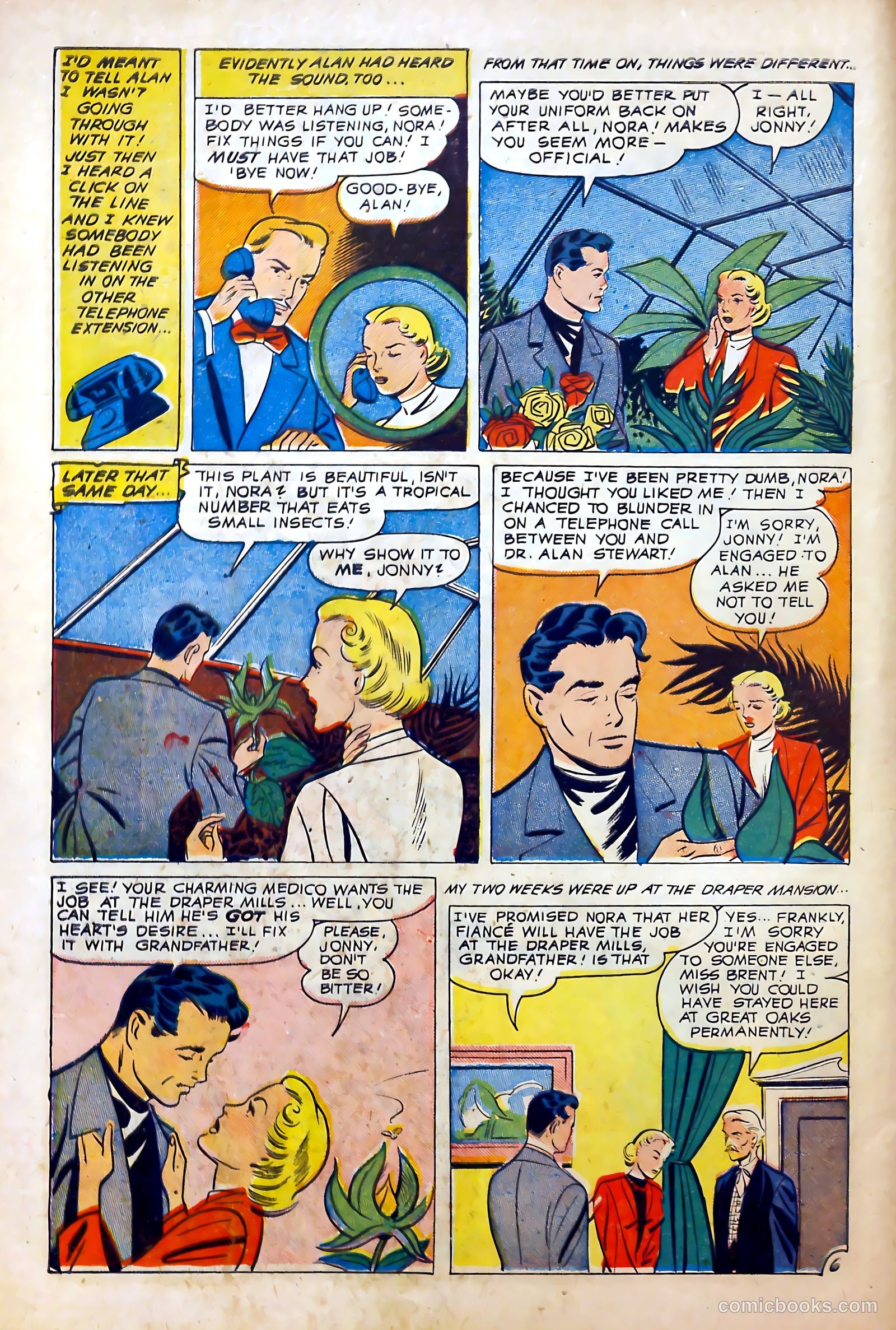 Complete Love Magazine #158 (1951) — page 16 of 52