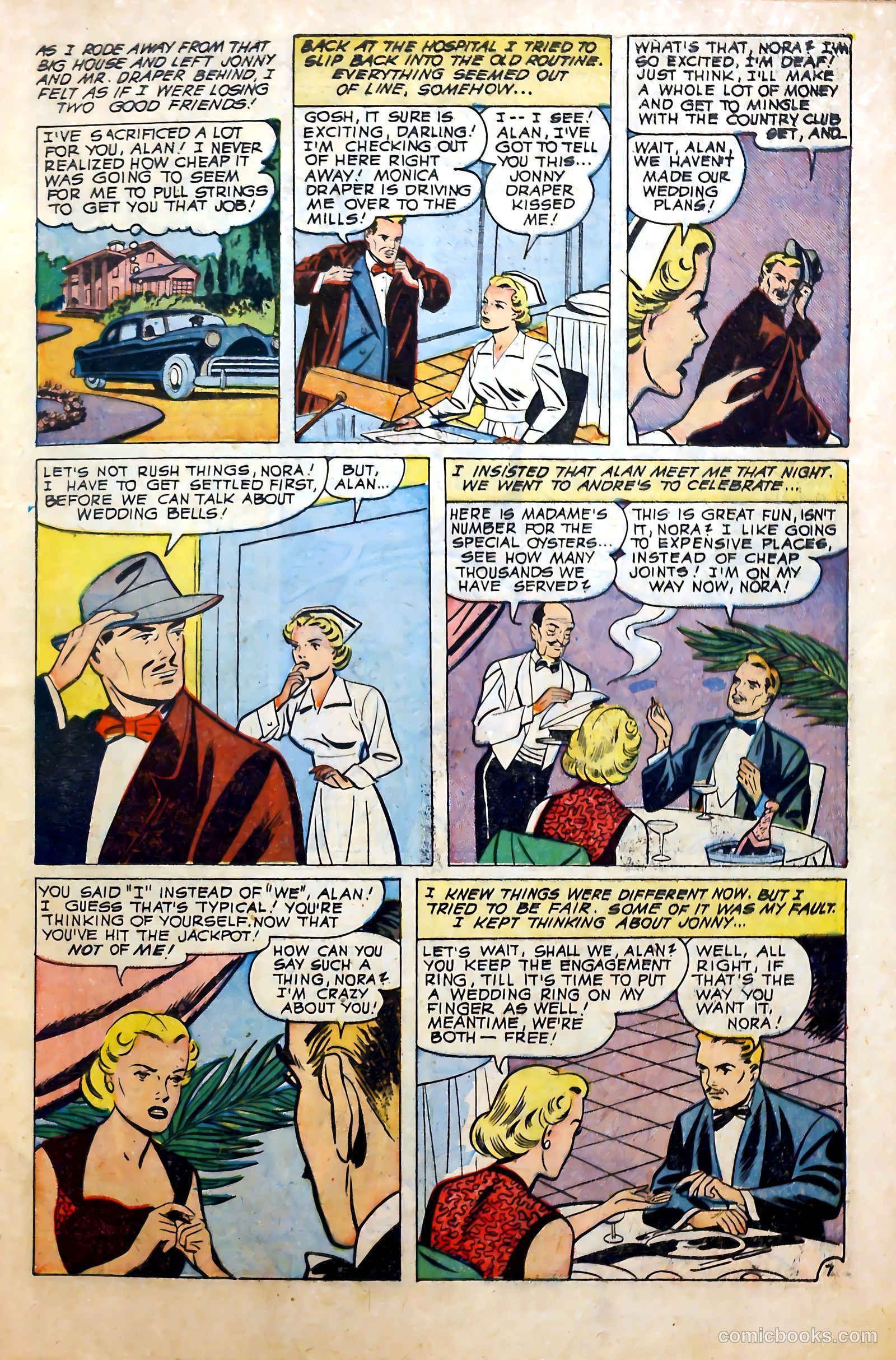 Complete Love Magazine #158 (1951) — page 17 of 52