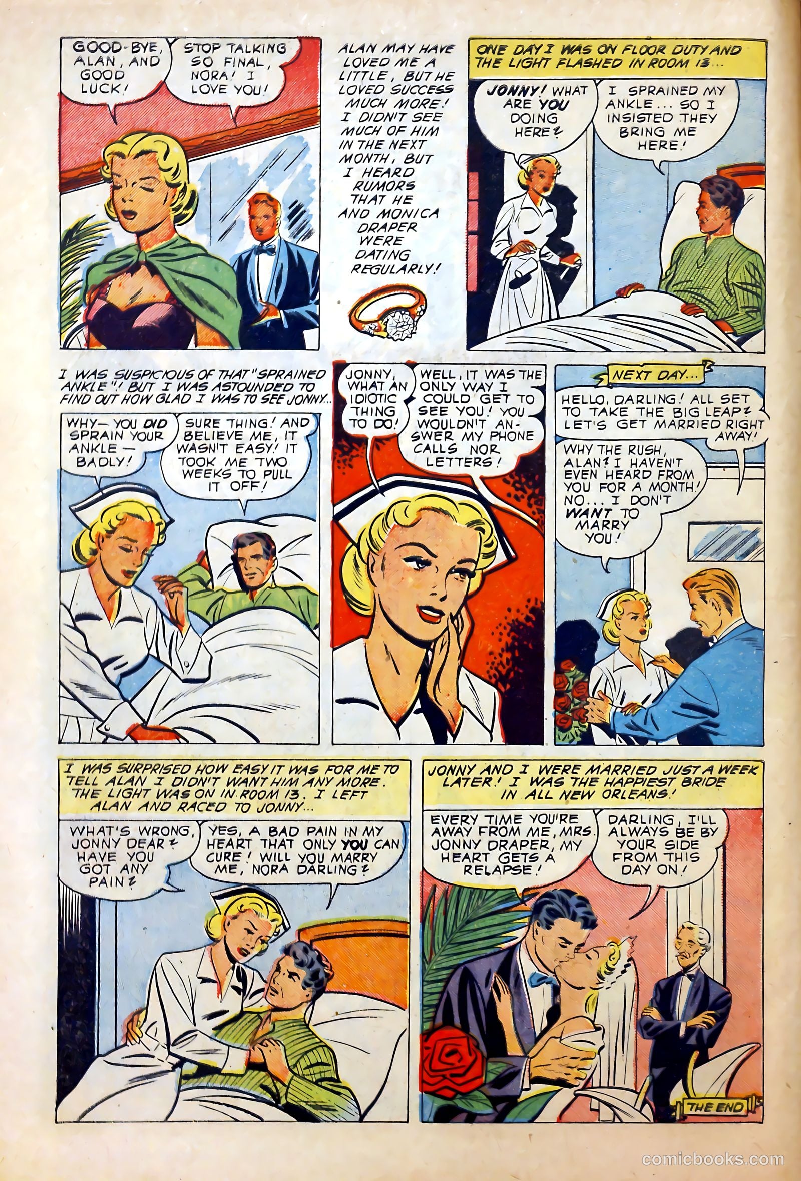 Complete Love Magazine #158 (1951) — page 18 of 52