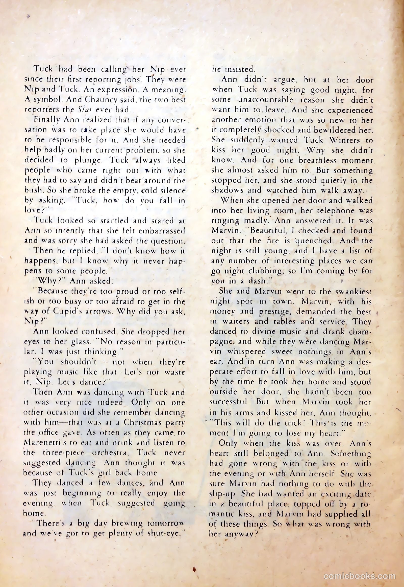 Complete Love Magazine #158 (1951) — page 22 of 52