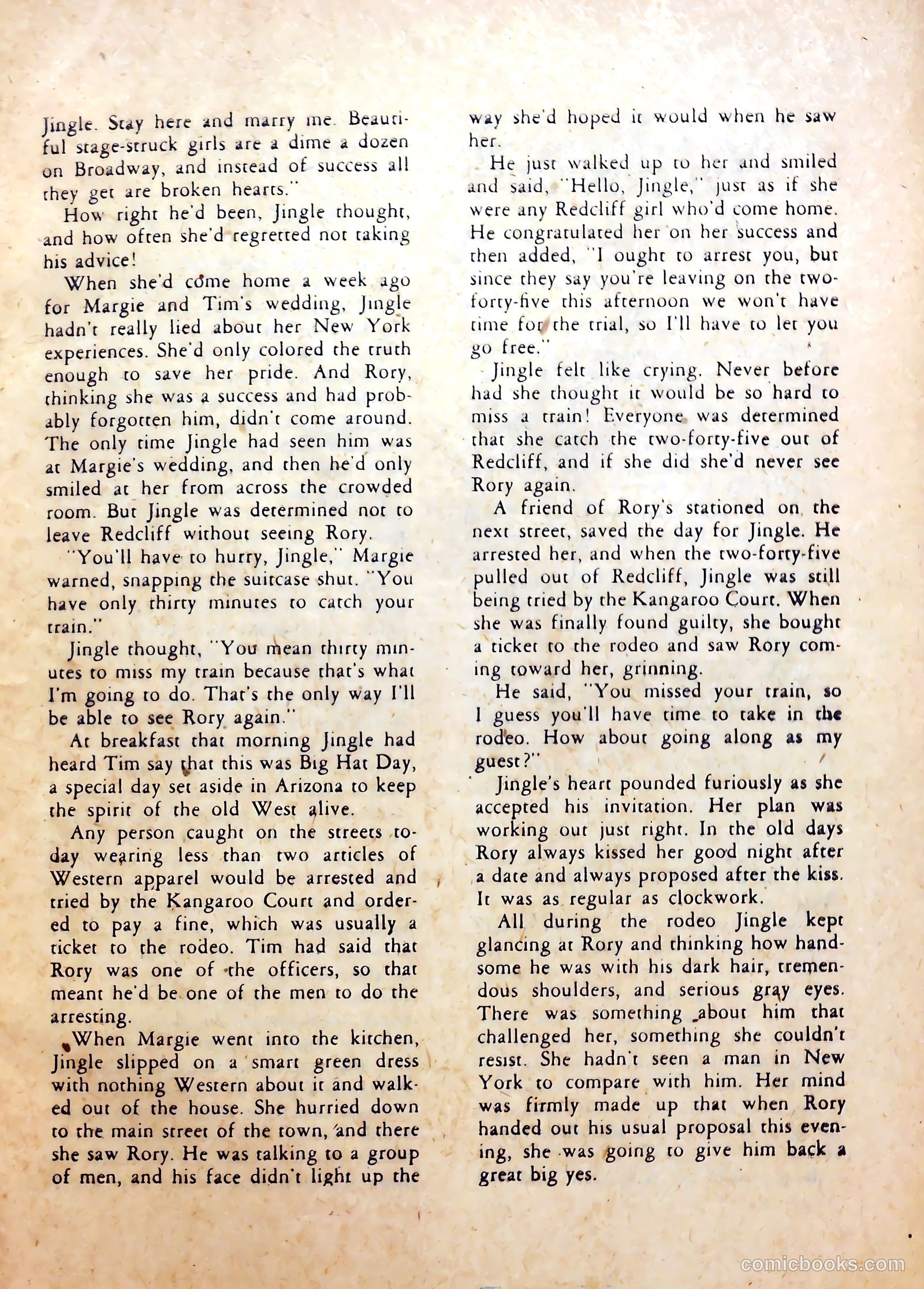 Complete Love Magazine #158 (1951) — page 25 of 52