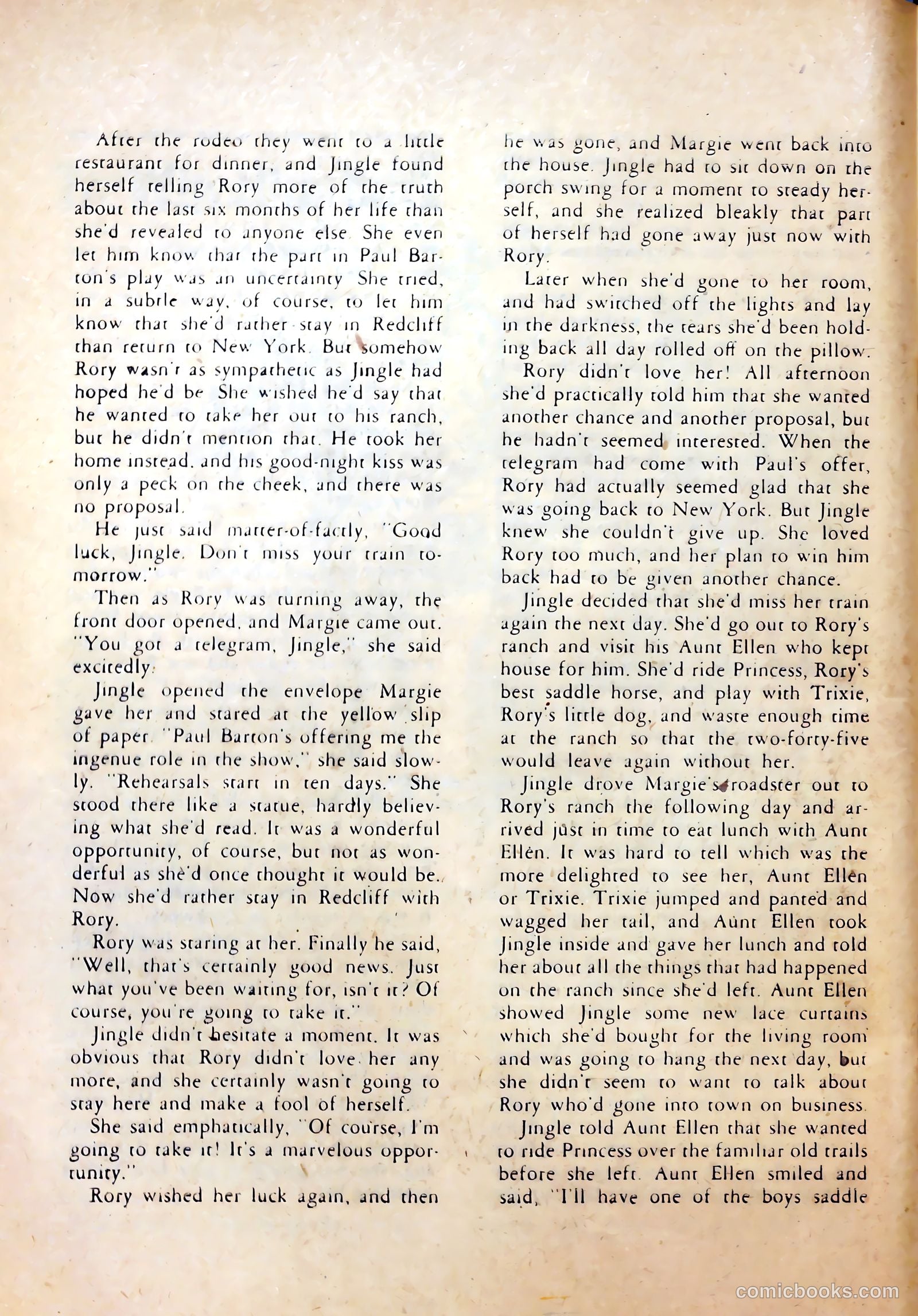 Complete Love Magazine #158 (1951) — page 26 of 52